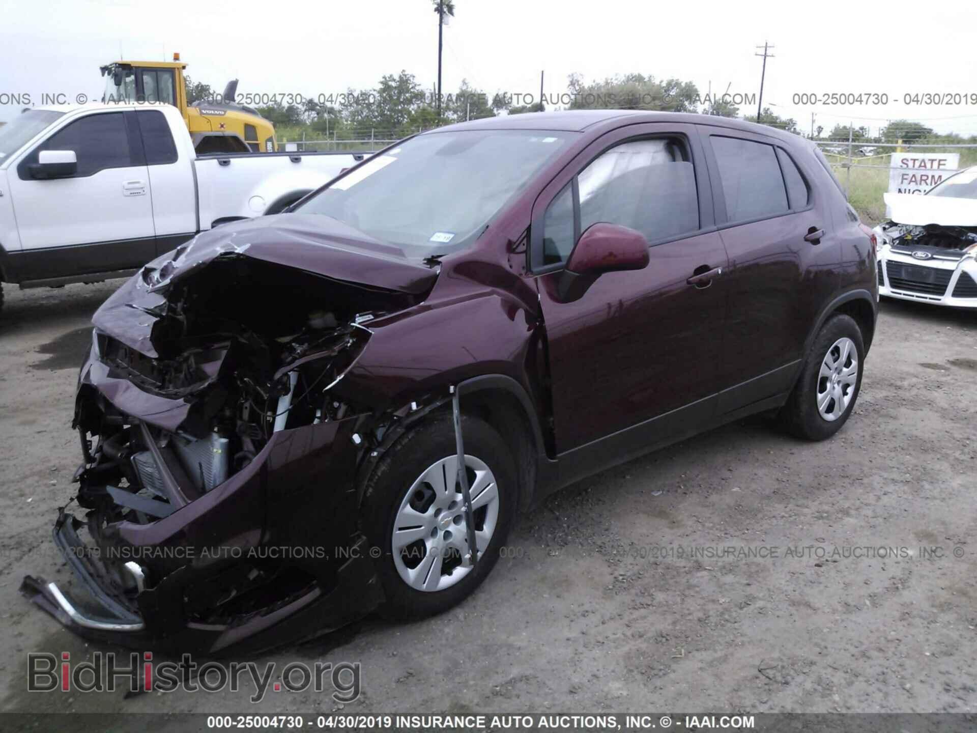 2017 CHEVROLET TRAX - VIN: 3GNCJKSB8HL251472 - Photo 2