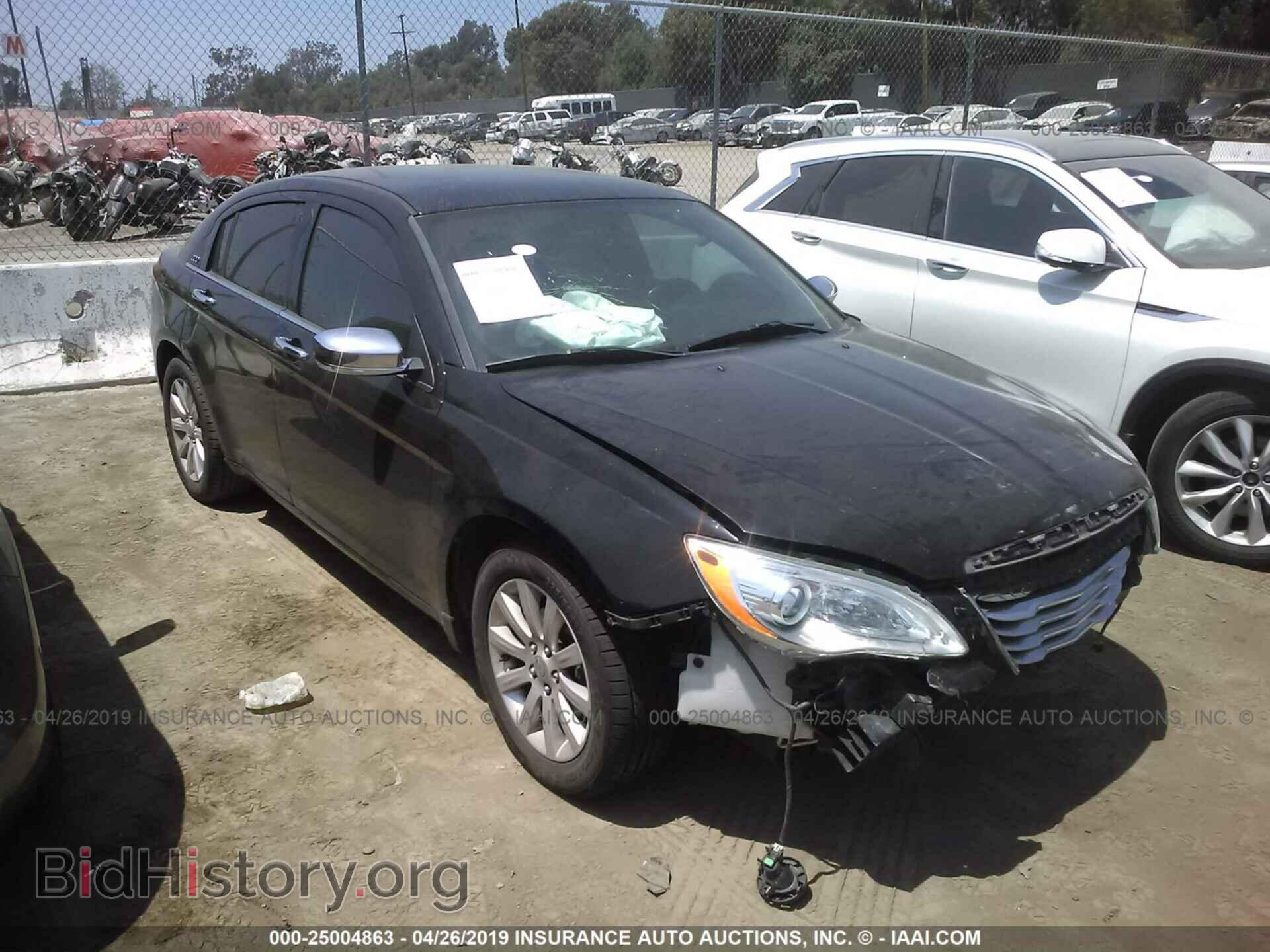Photo 1C3CCBCG7DN528107 - CHRYSLER 200 2013