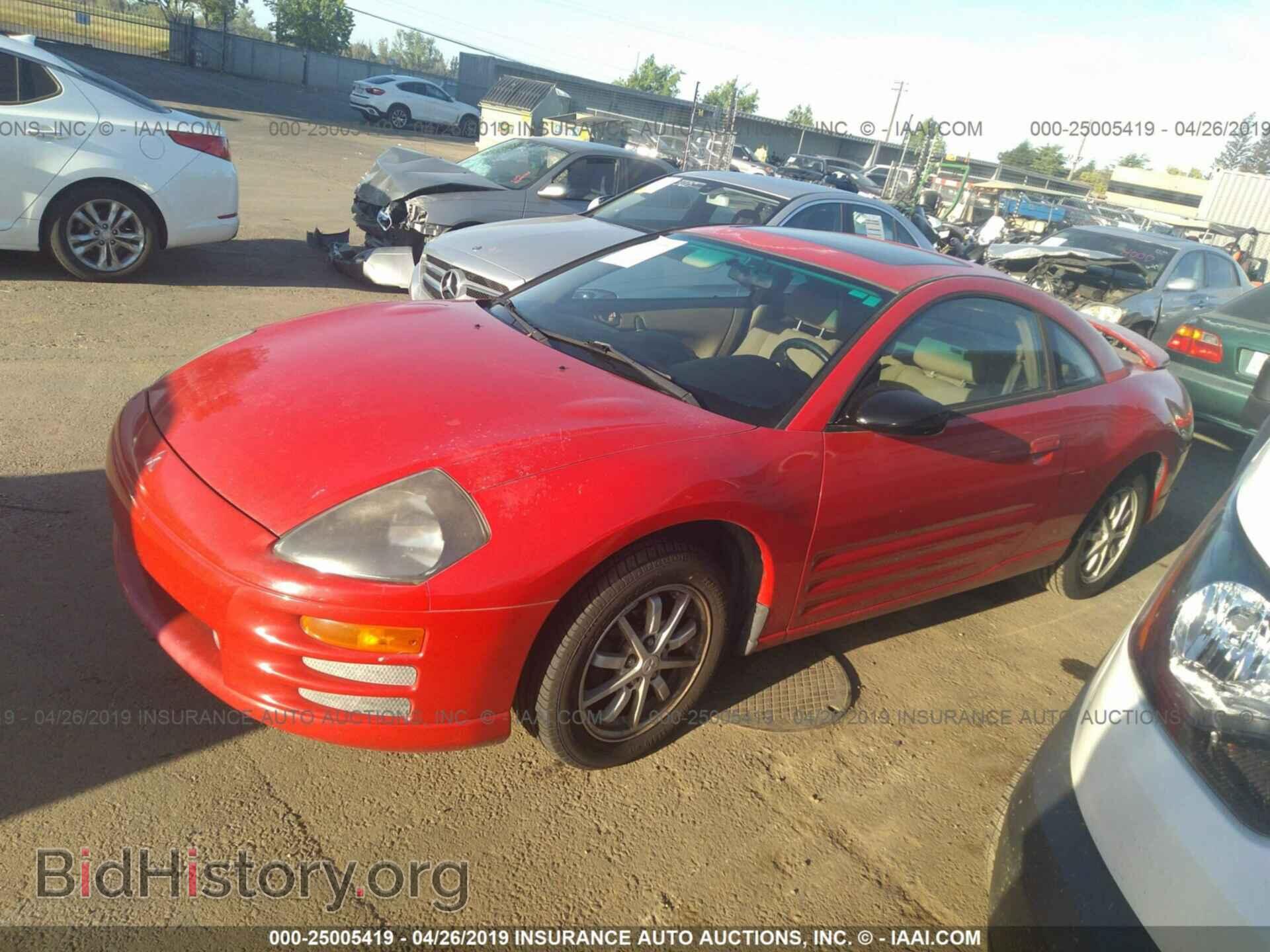 2000 MITSUBISHI ECLIPSE - VIN: 4A3AC44G7YE097316 - Фото 2