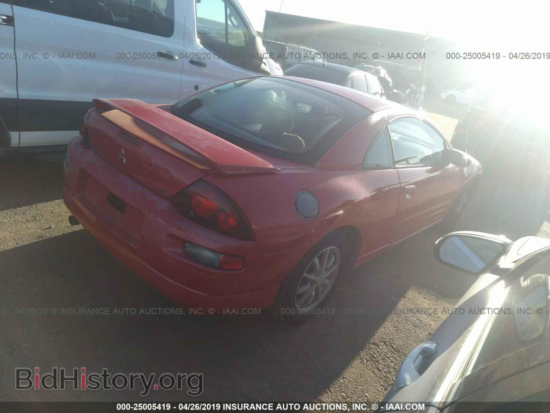 2000 MITSUBISHI ECLIPSE - VIN: 4A3AC44G7YE097316 - Фото 4