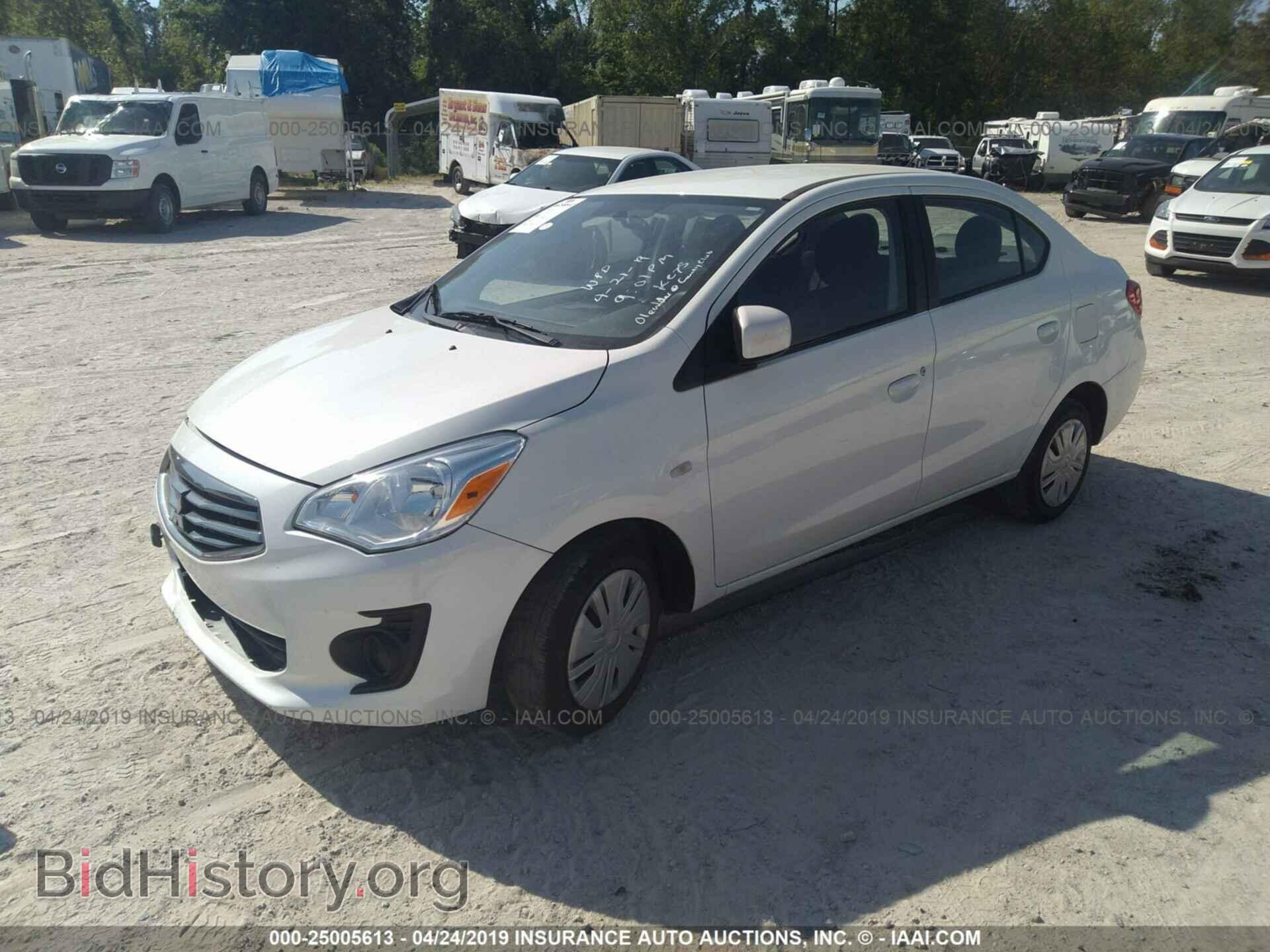 2017 MITSUBISHI MIRAGE - VIN: ML32F3FJ9HH004718 - Фото 2