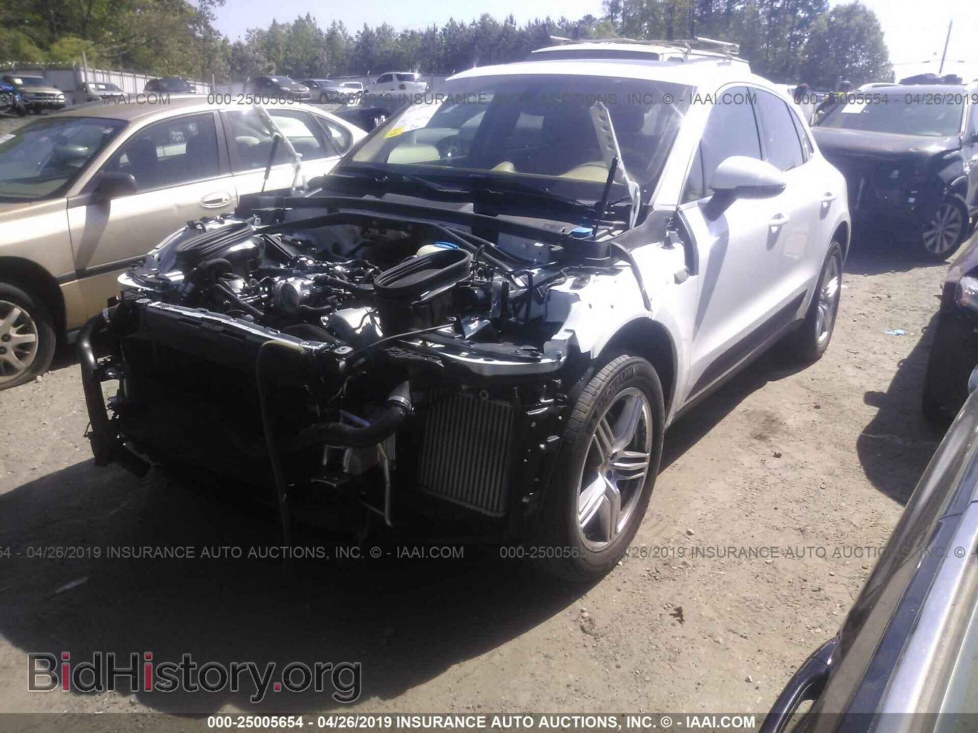 2016 PORSCHE MACAN - VIN: WP1AB2A59GLB53455 - Фото 2