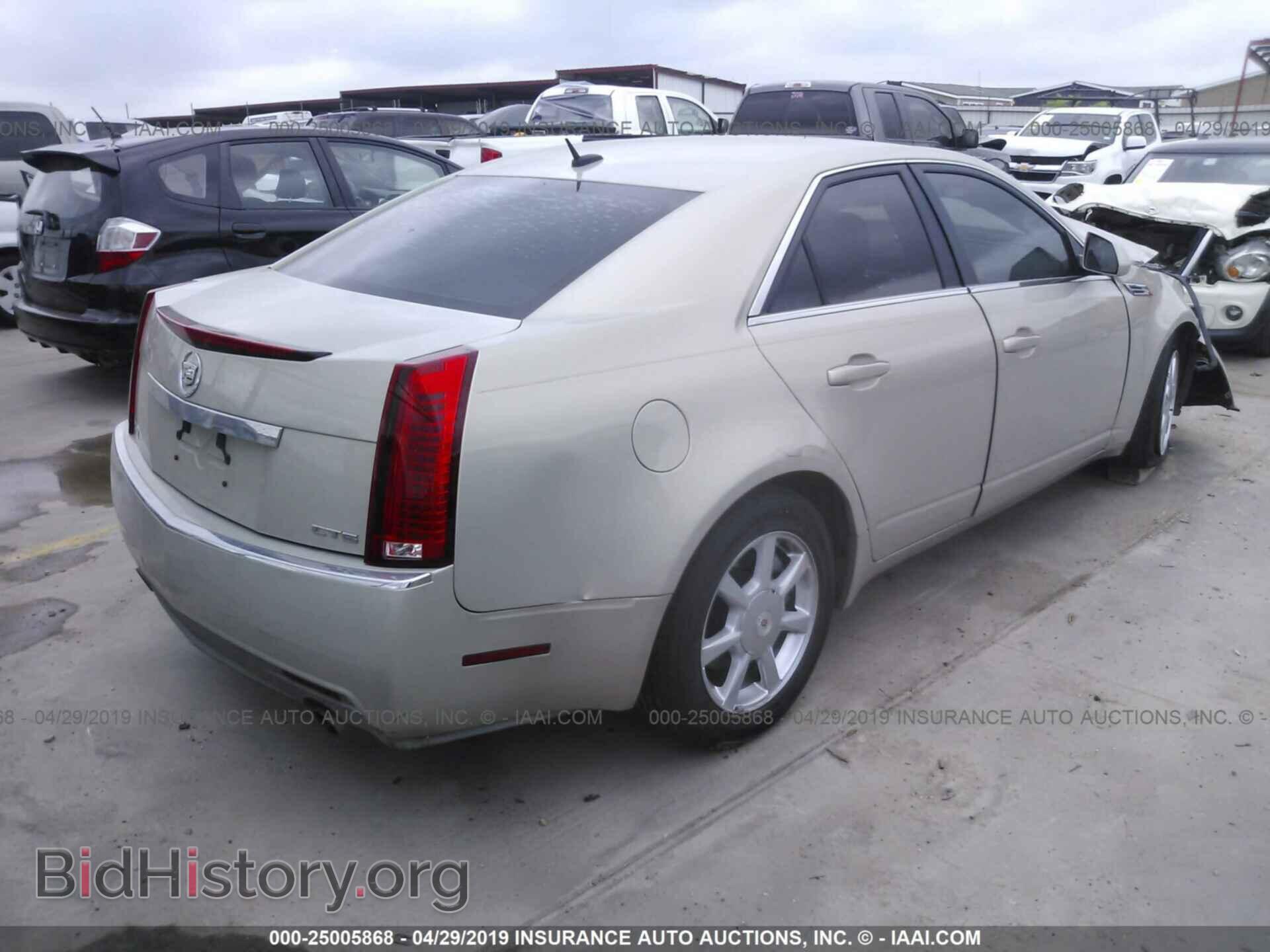 2008 CADILLAC CTS - VIN: 1G6DF577380180699 - Фото 4