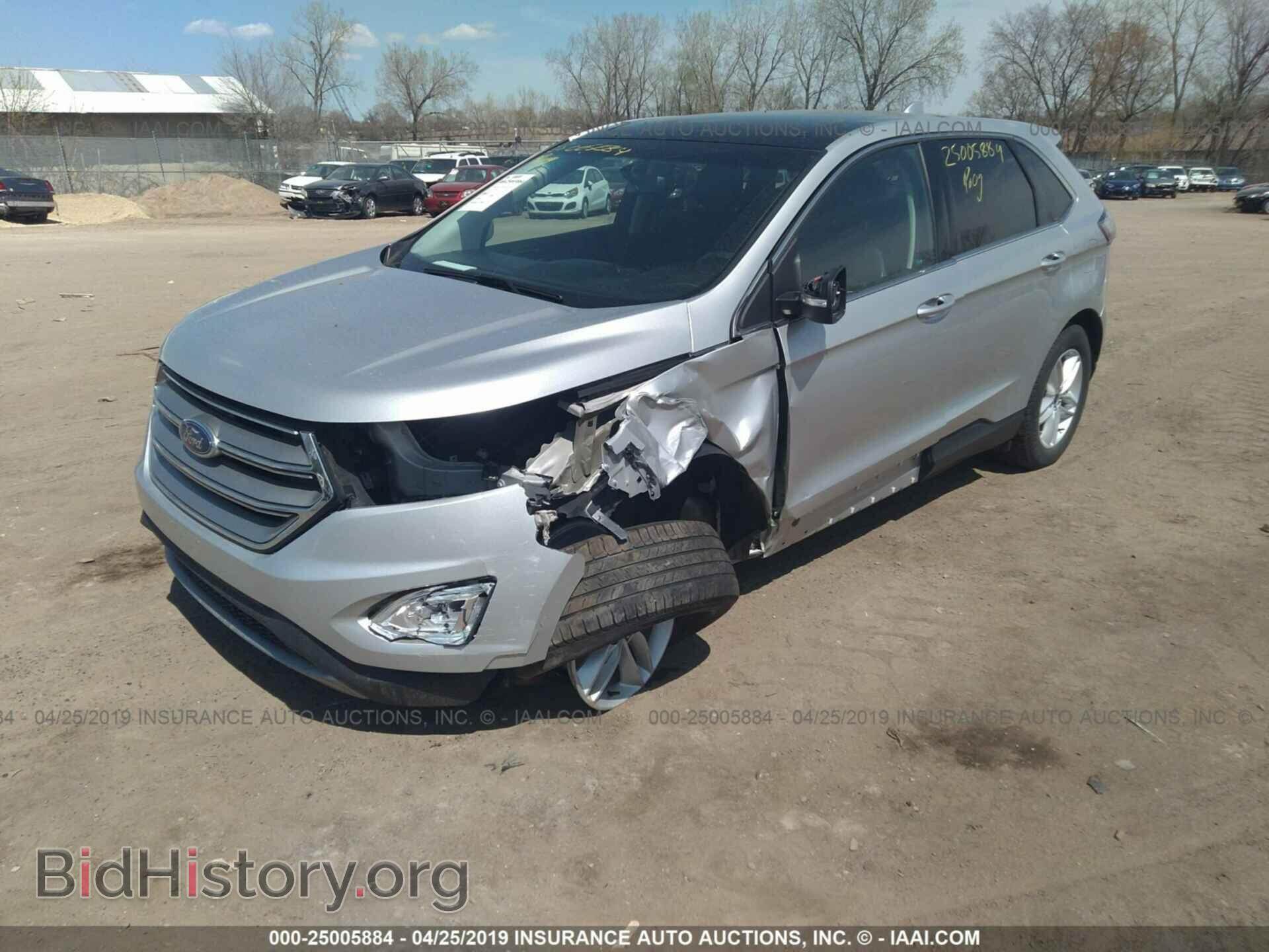 2015 FORD EDGE - VIN: 2FMTK4J94FBC41557 - Photo 2