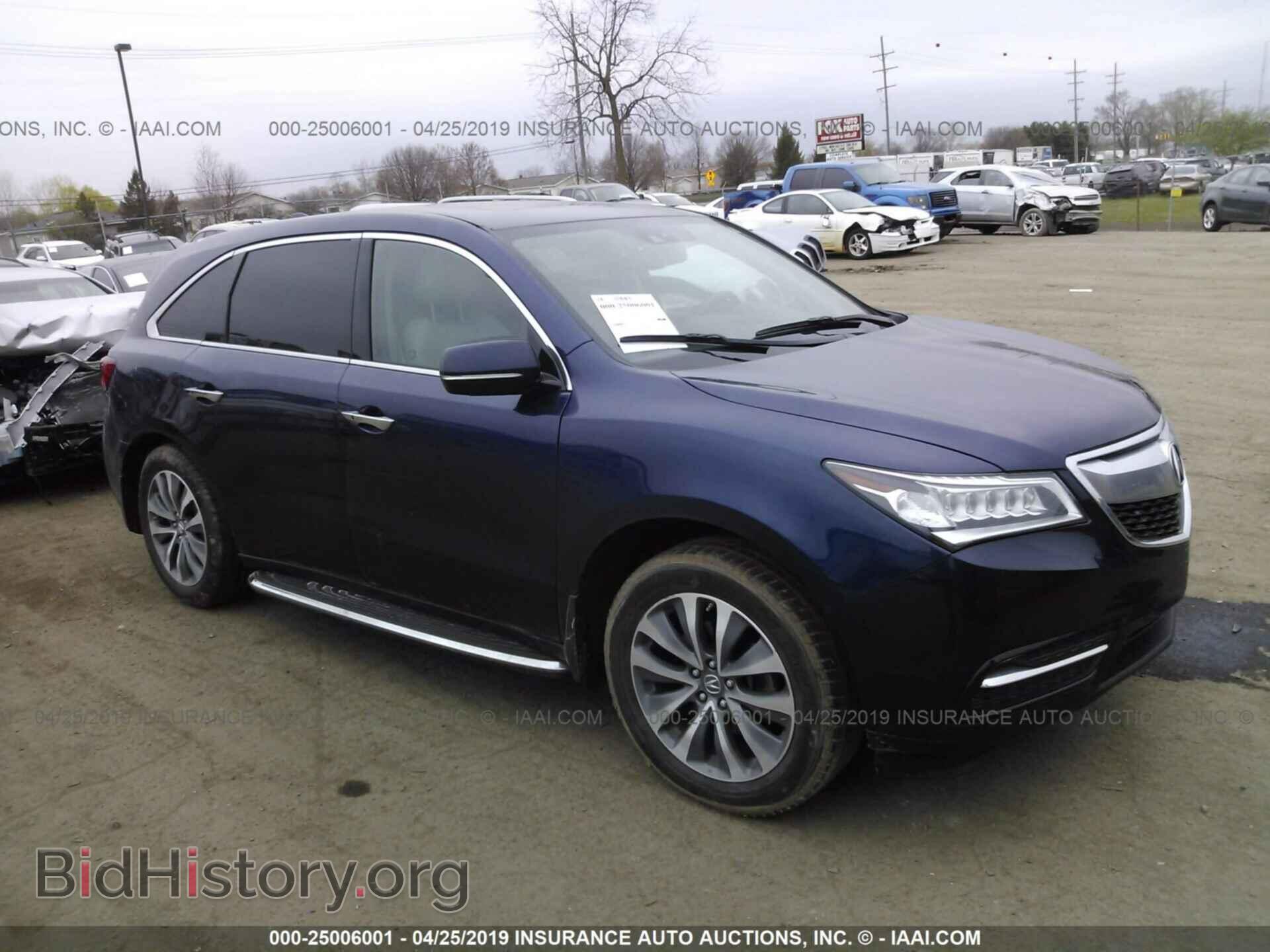 Photo 5FRYD4H46FB024656 - ACURA MDX 2015