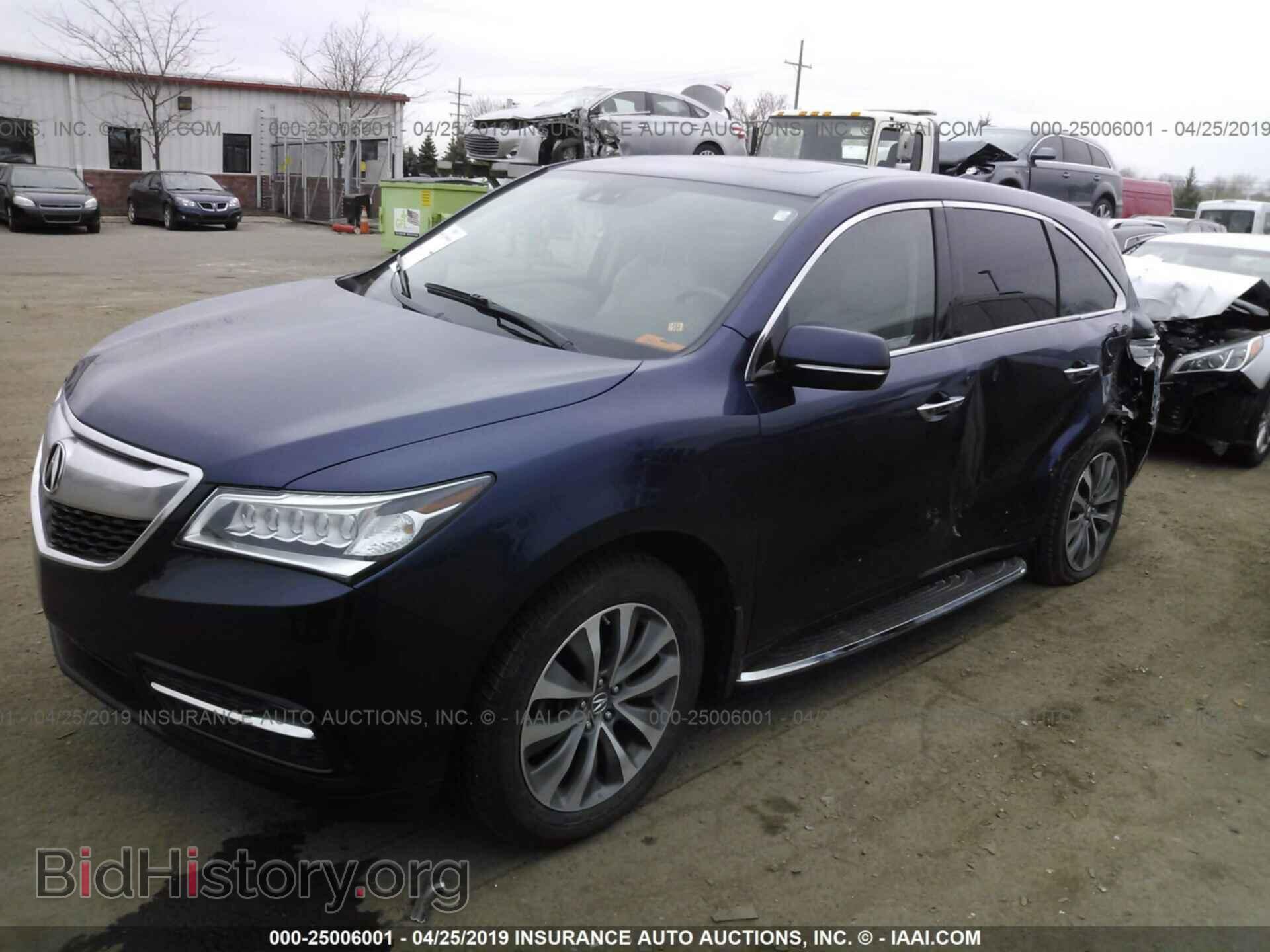 2015 ACURA MDX - VIN: 5FRYD4H46FB024656 - Photo 2