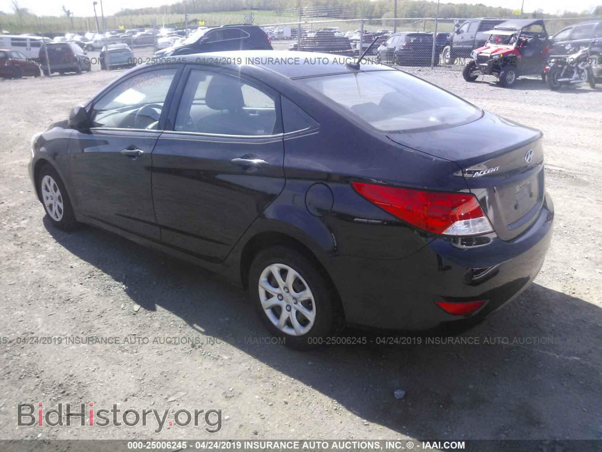 2013 HYUNDAI ACCENT - VIN: KMHCT4AE1DU300100 - Фото 3