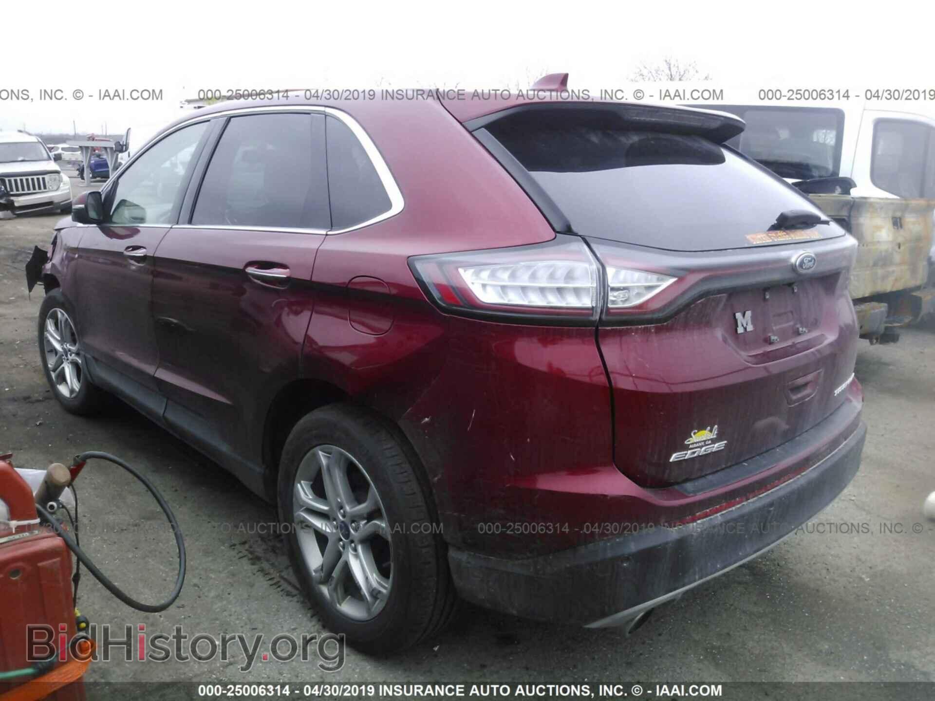2016 FORD EDGE - VIN: 2FMPK3K8XGBC33885 - Photo 3