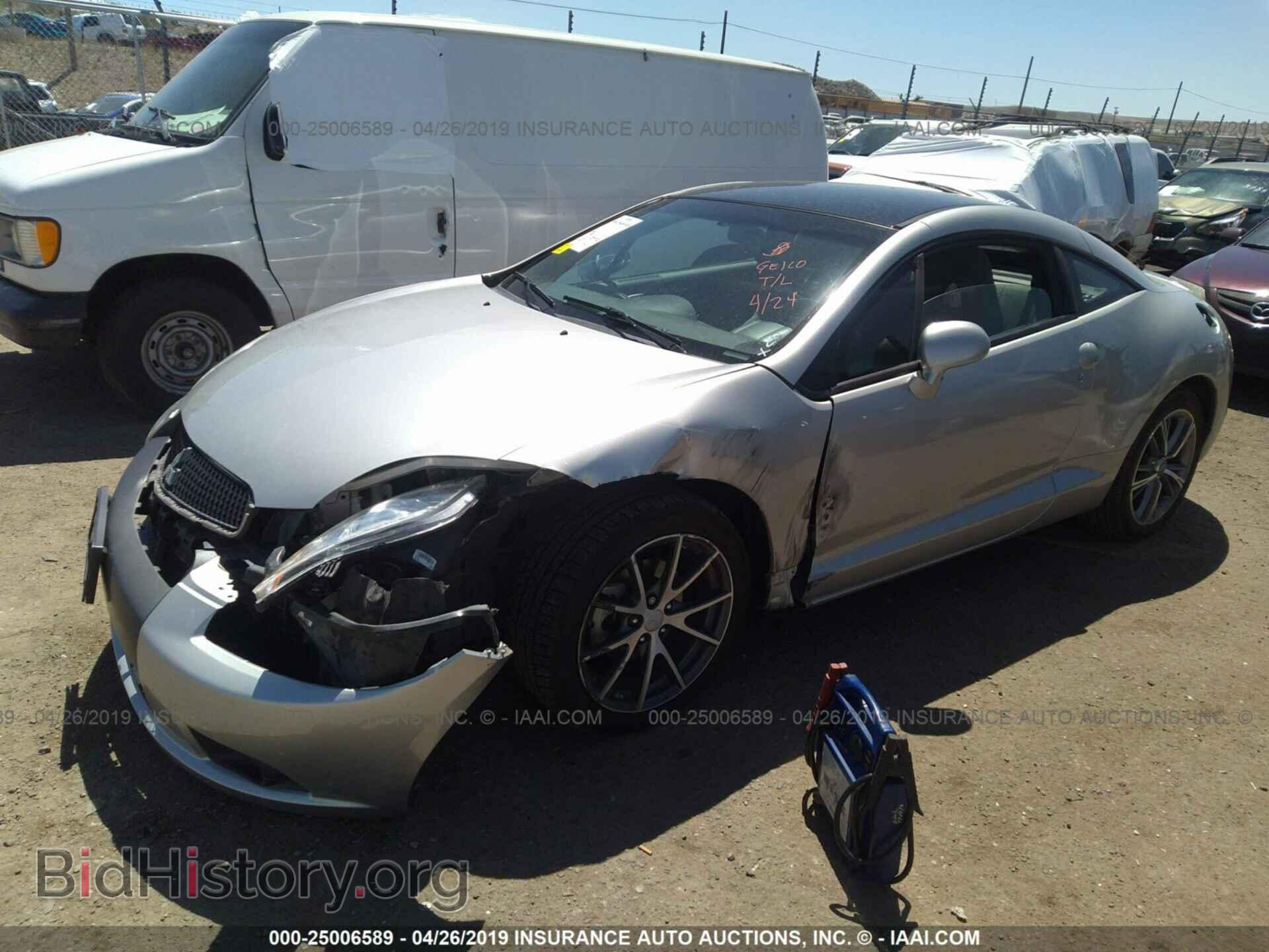 2012 MITSUBISHI ECLIPSE - VIN: 4A31K5DFXCE008203 - Фото 2