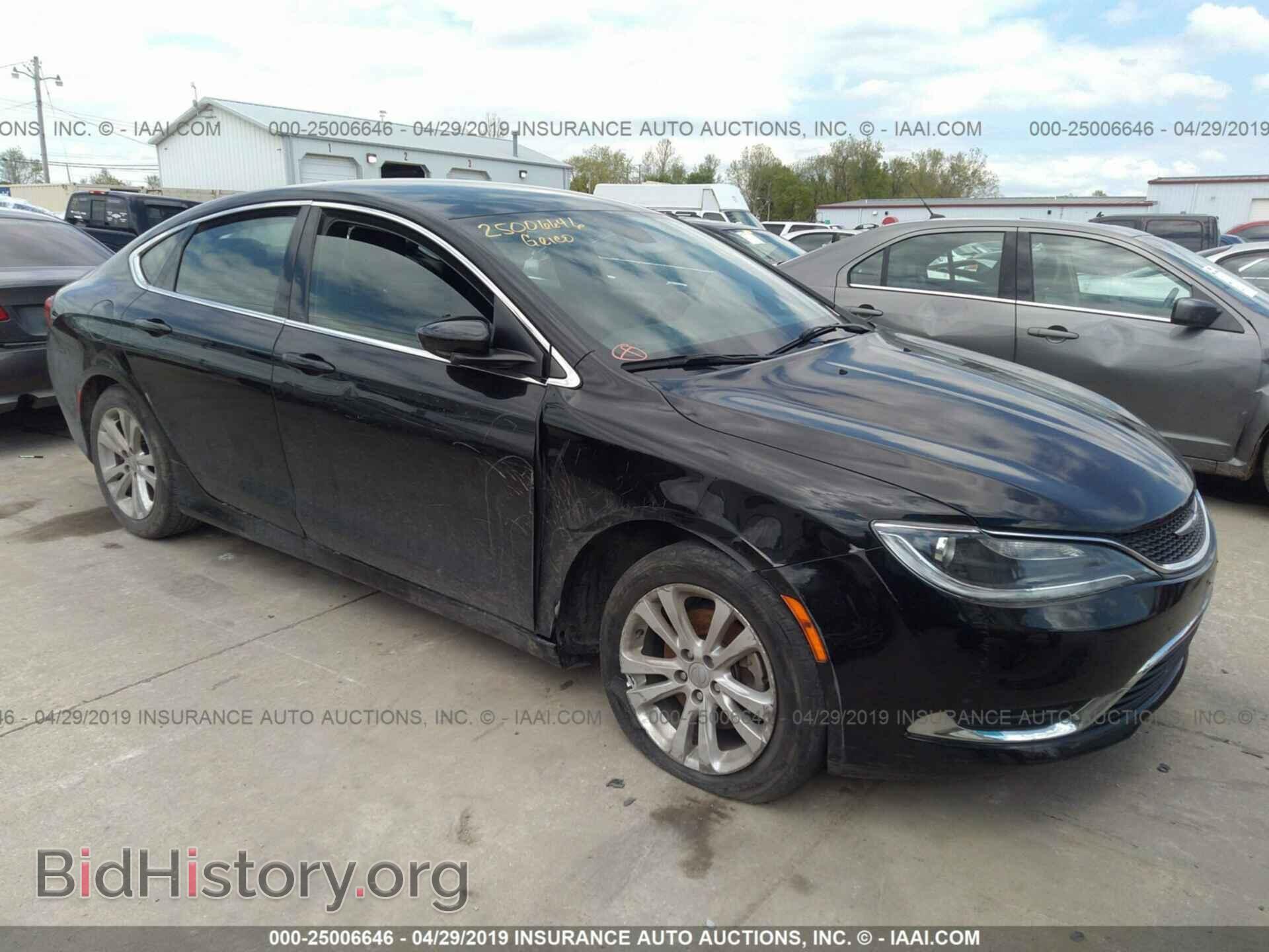 Фотография 1C3CCCAB4GN104868 - CHRYSLER 200 2016
