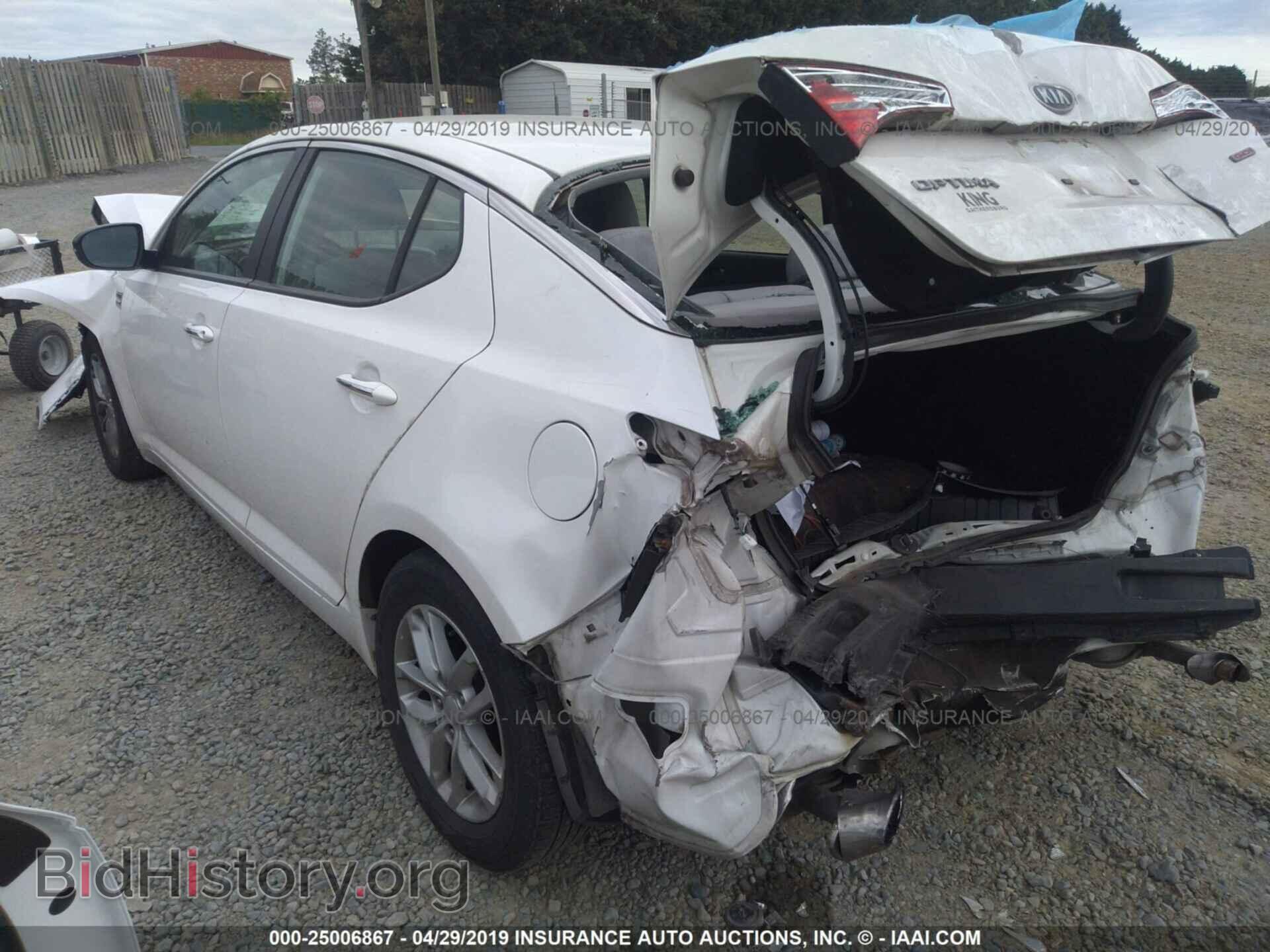 2012 KIA OPTIMA - VIN: KNAGM4A72C5294737 - Photo 3