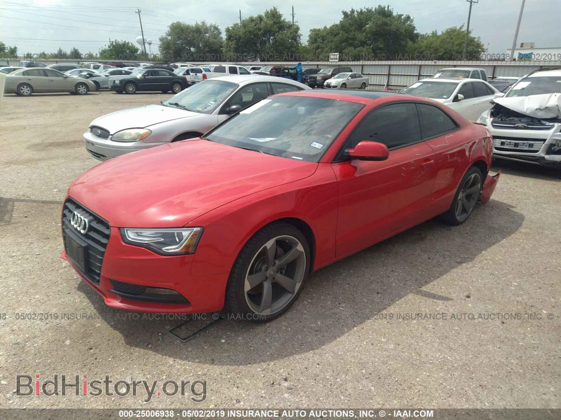 2014 AUDI A5 - VIN: WAULFAFR1EA041338 - Фото 2