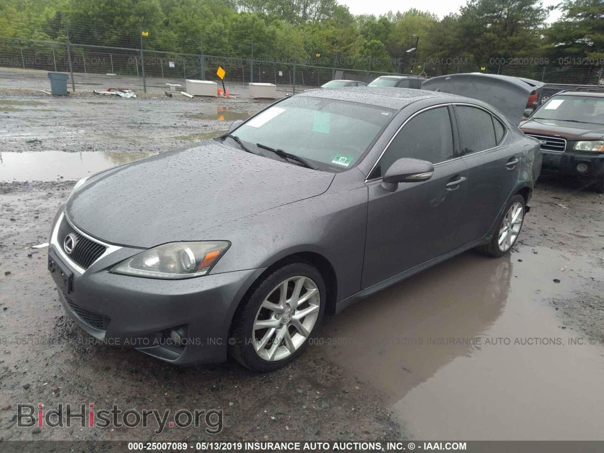 2012 LEXUS IS - VIN: JTHCF5C29C5053985 - Фото 2