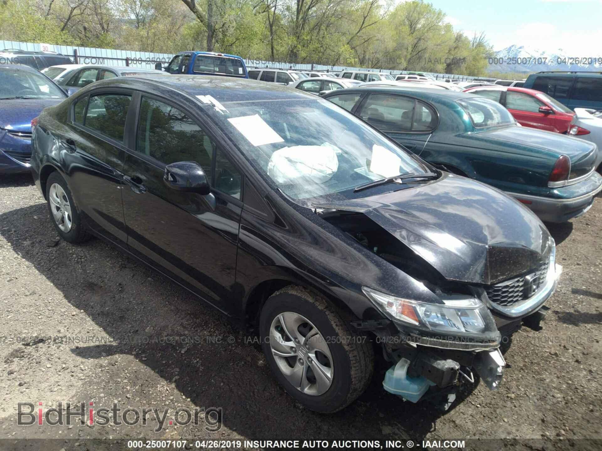 Фотография 2HGFB2F53DH580768 - HONDA CIVIC 2013