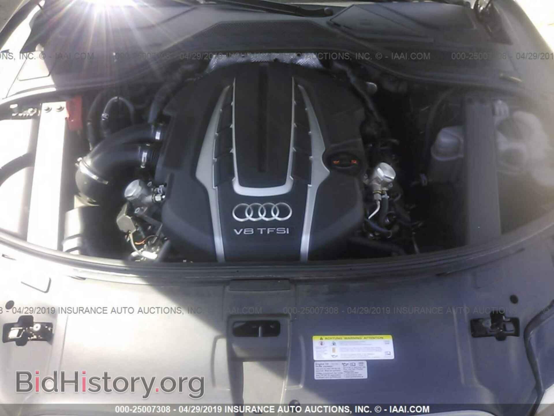 2013 AUDI A8 - VIN: WAUR2AFD2DN009225 - Фото 10