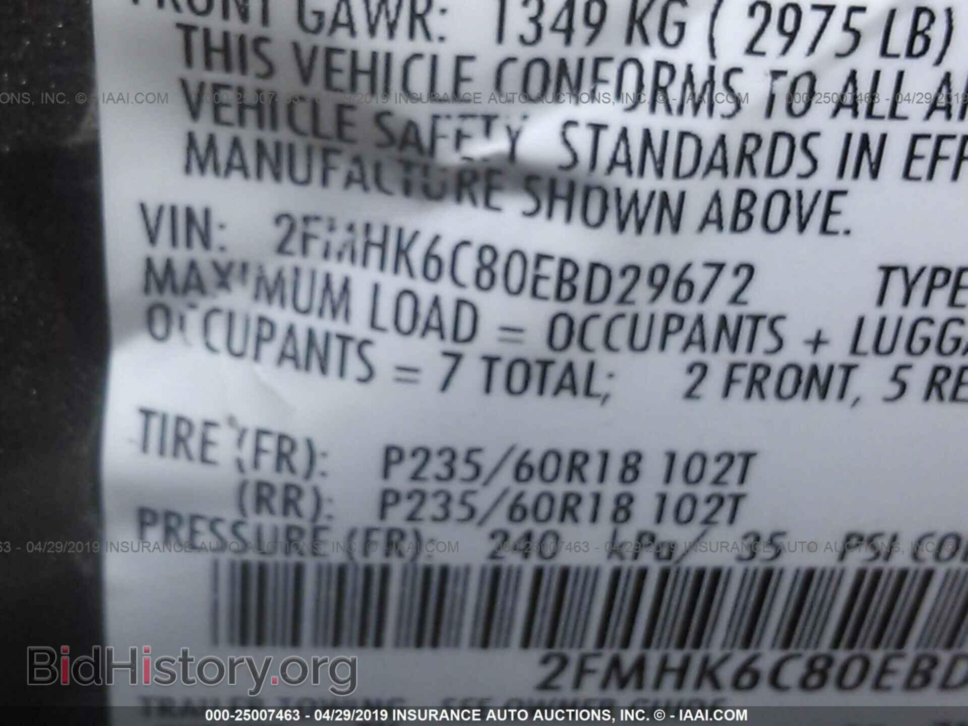 2014 FORD FLEX - VIN: 2FMHK6C80EBD29672 - Photo 9