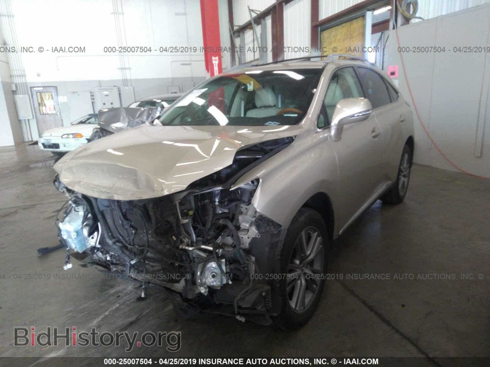 2015 LEXUS RX - VIN: 2T2BC1BA5FC010030 - Фото 2