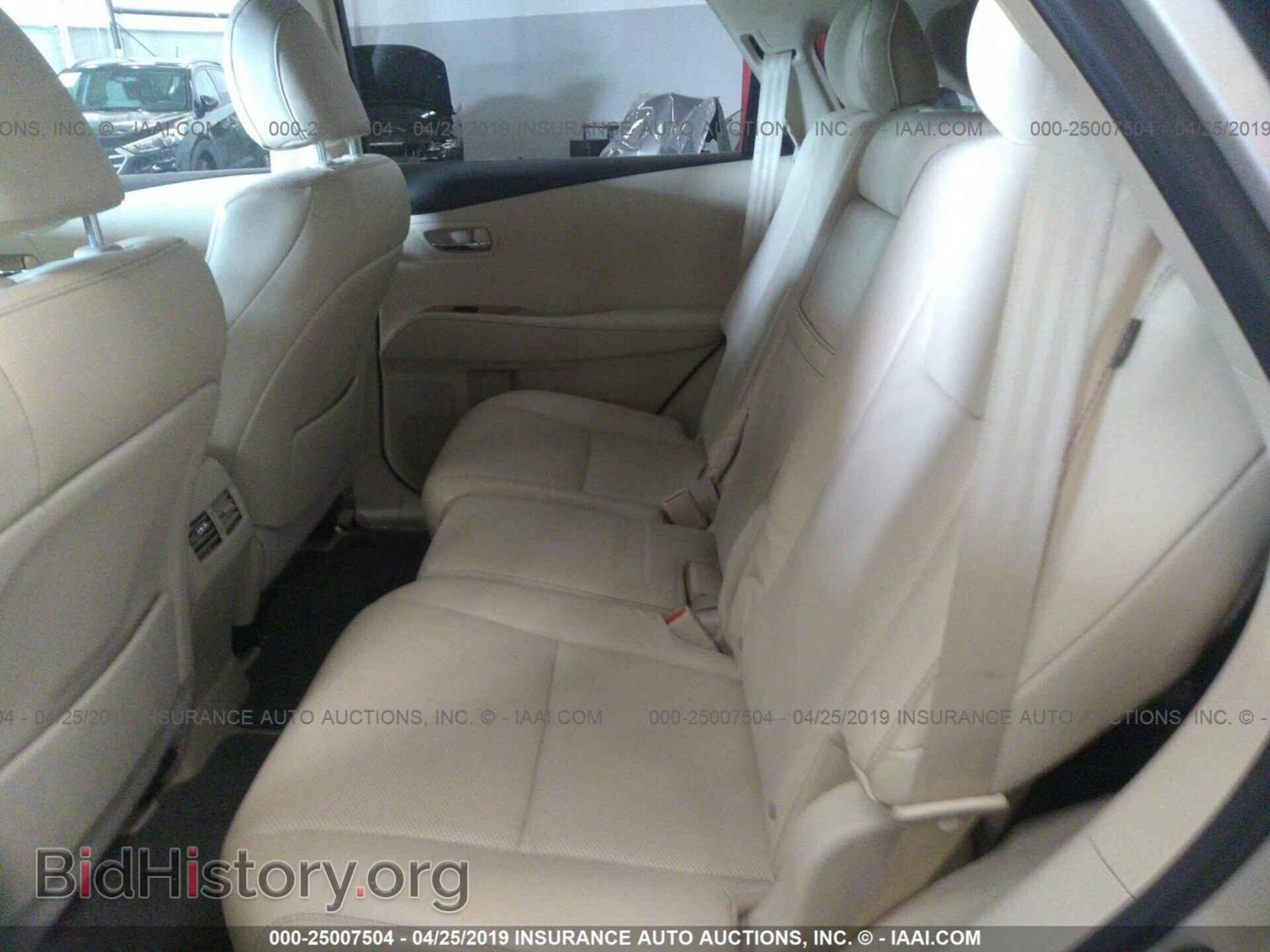 2015 LEXUS RX - VIN: 2T2BC1BA5FC010030 - Фото 8