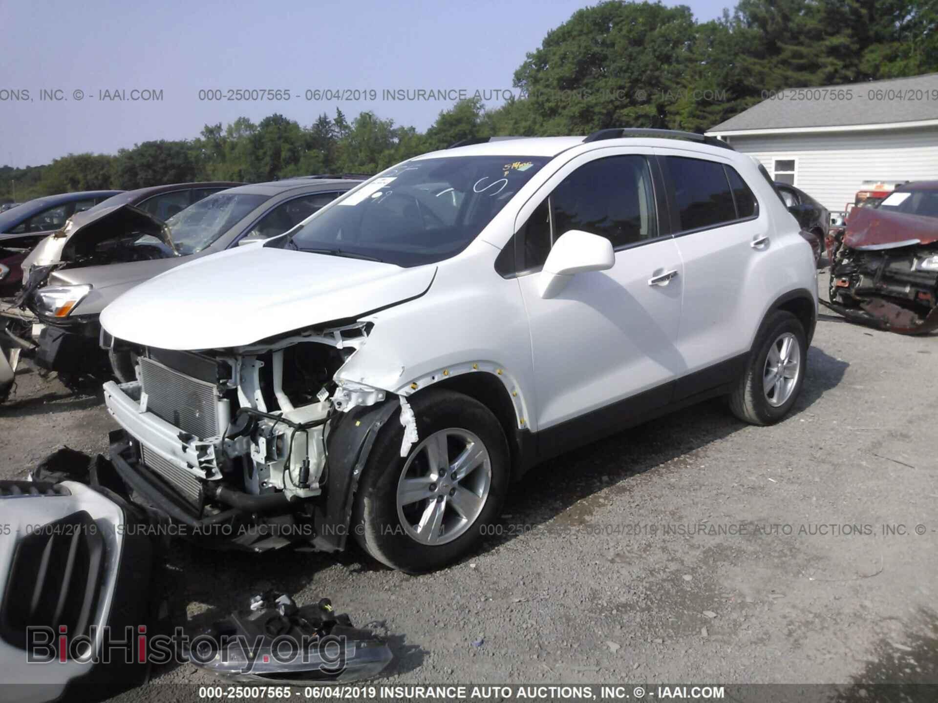 2017 CHEVROLET TRAX - VIN: KL7CJLSB9HB186662 - Фото 2