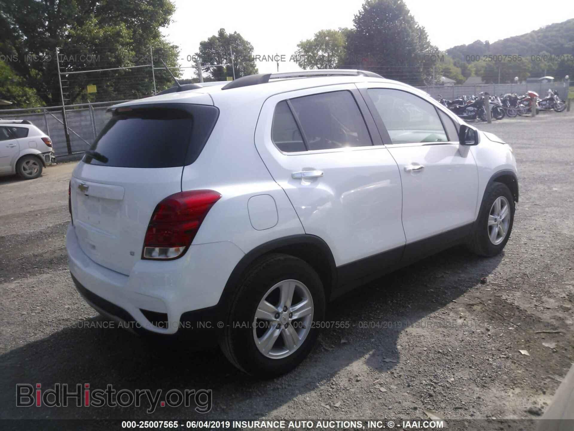 2017 CHEVROLET TRAX - VIN: KL7CJLSB9HB186662 - Фото 4