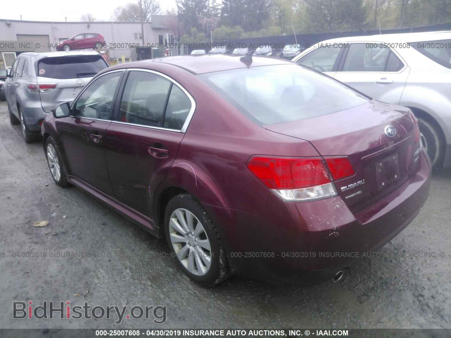 2012 SUBARU LEGACY - VIN: 4S3BMDH6XC2024960 - Фото 3