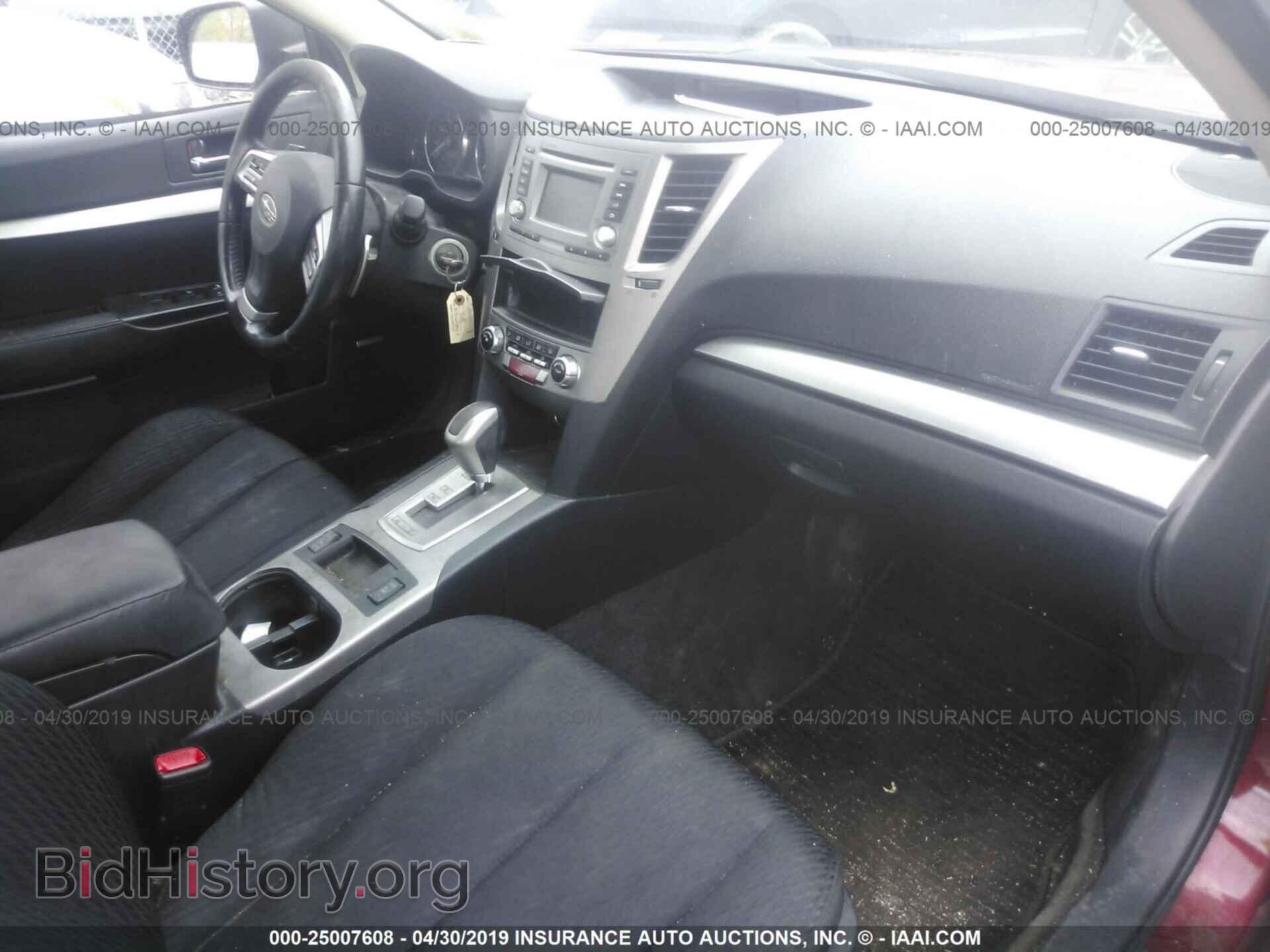 2012 SUBARU LEGACY - VIN: 4S3BMDH6XC2024960 - Фото 5