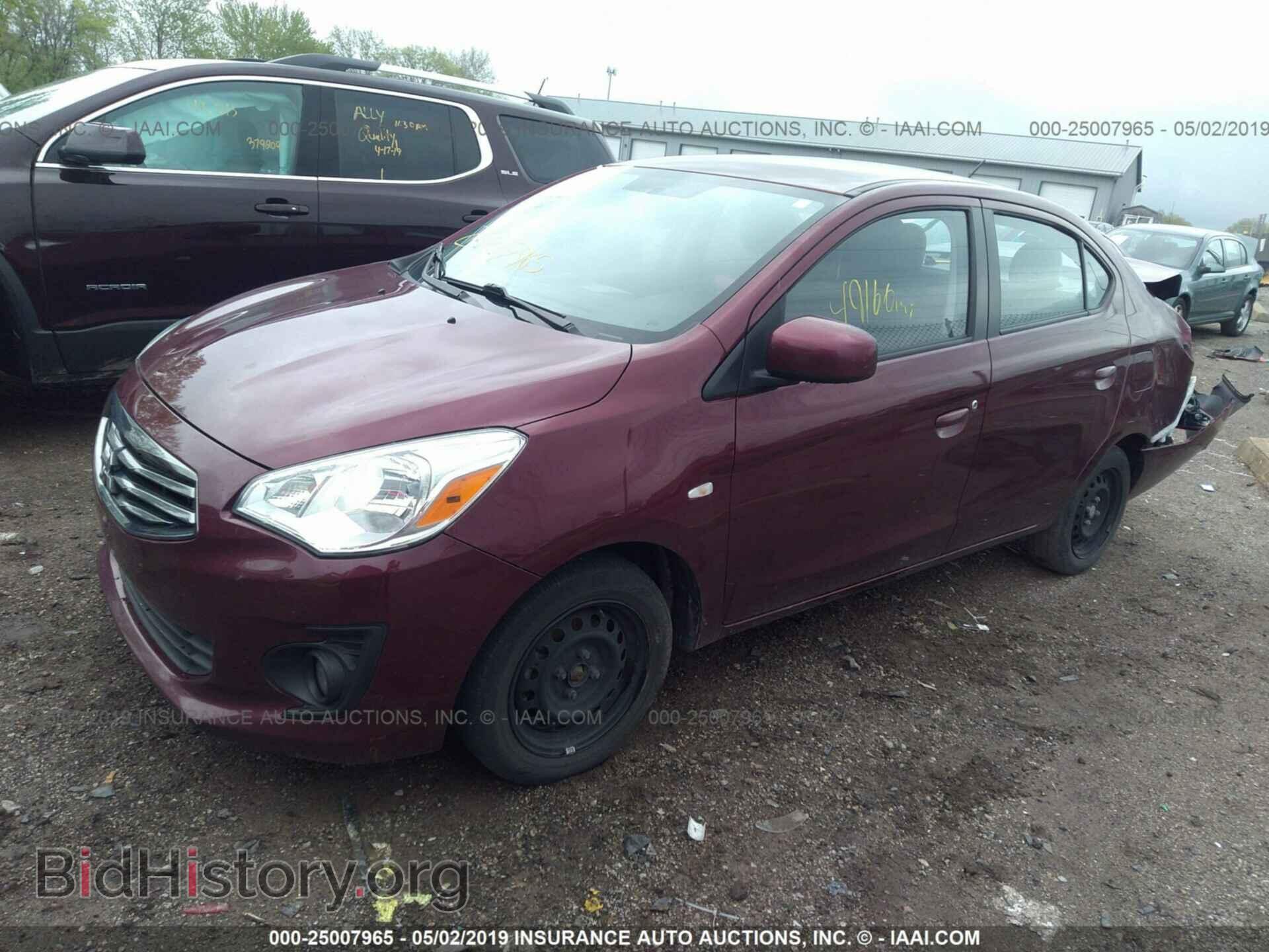 2017 MITSUBISHI MIRAGE - VIN: ML32F3FJ1HH001523 - Фото 2