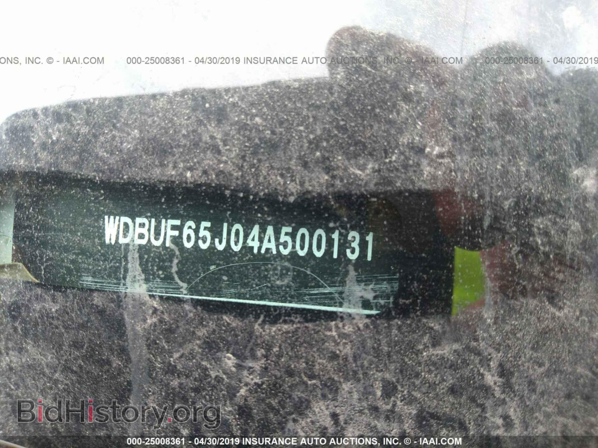 2004 MERCEDES-BENZ E - VIN: WDBUF65J04A500131 - Фото 9