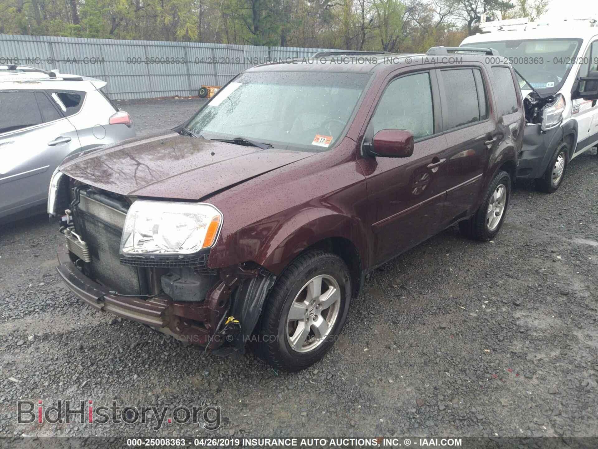 2011 HONDA PILOT - VIN: 5FNYF4H59BB087829 - Фото 2
