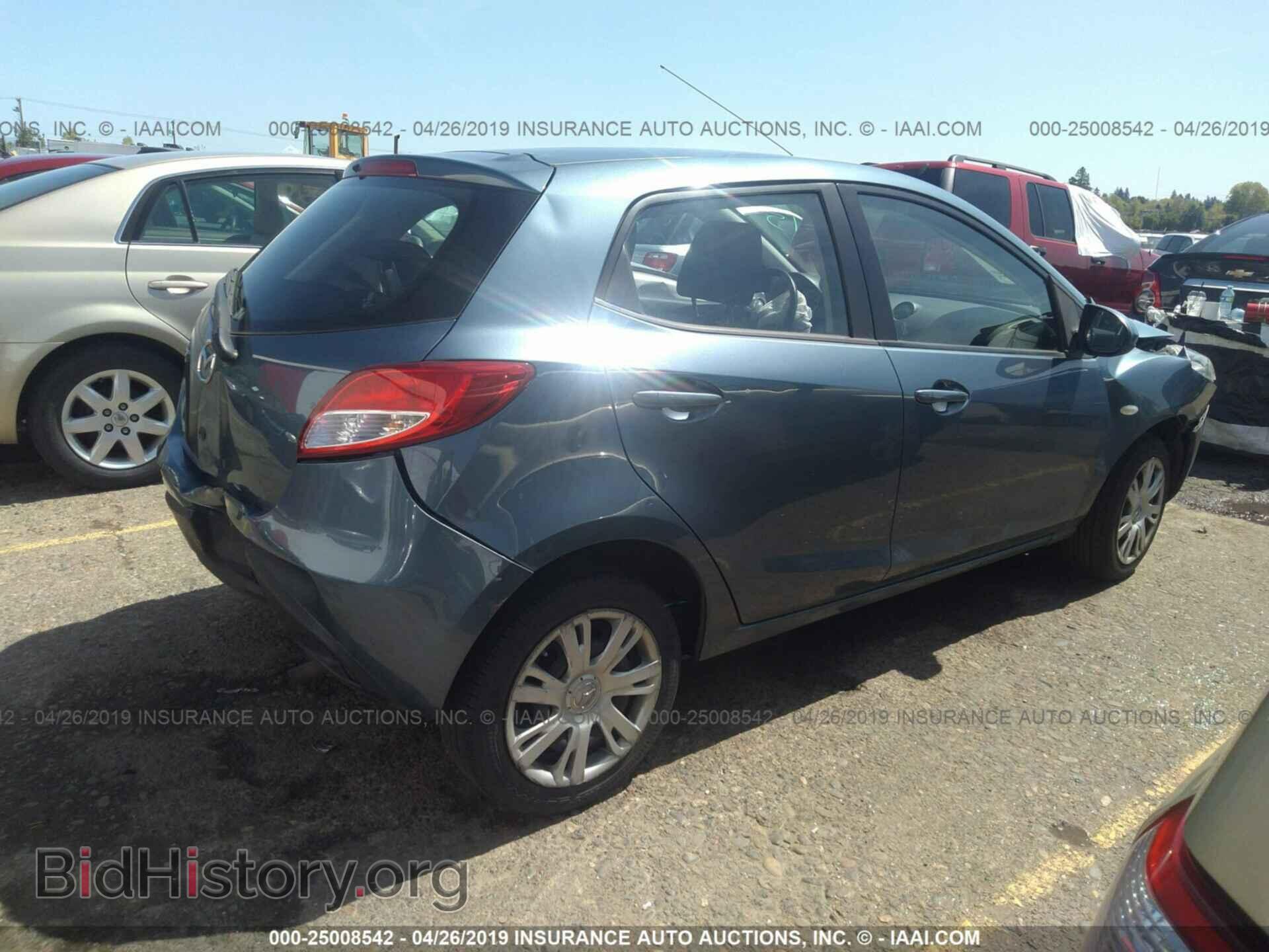 2014 MAZDA MAZDA2 - VIN: JM1DE1KZ2E0186684 - Фото 4