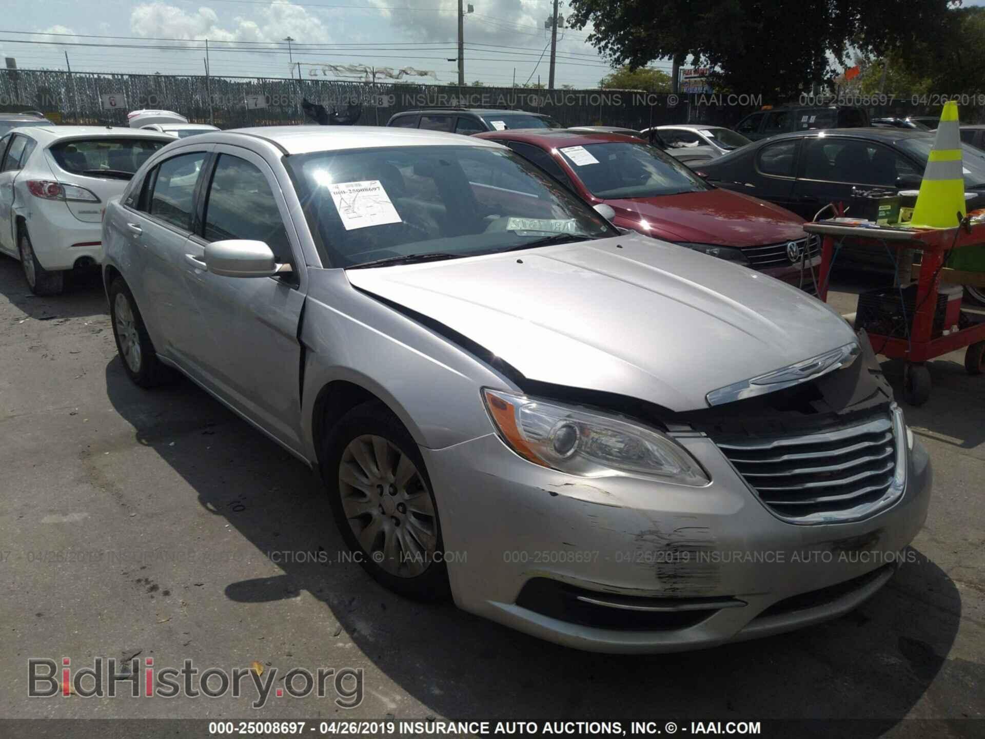 Фотография 1C3CCBAB2CN273565 - CHRYSLER 200 2012