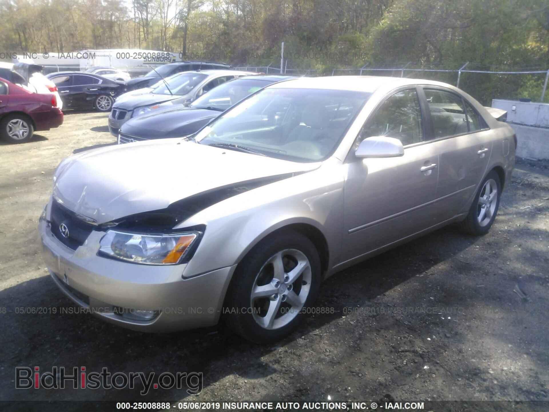 2007 HYUNDAI SONATA - VIN: 5NPEU46F87H257143 - Photo 2