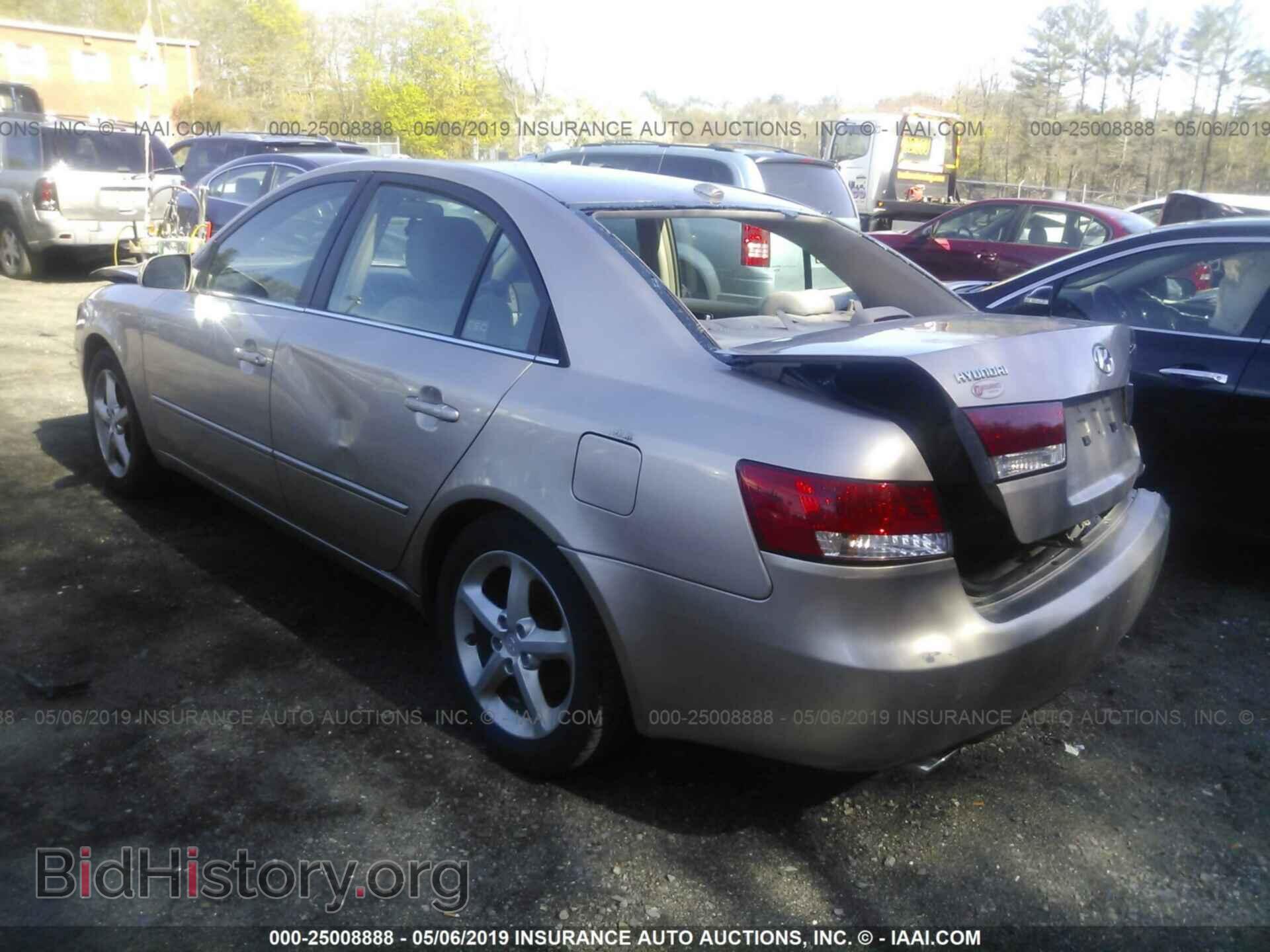 2007 HYUNDAI SONATA - VIN: 5NPEU46F87H257143 - Photo 3