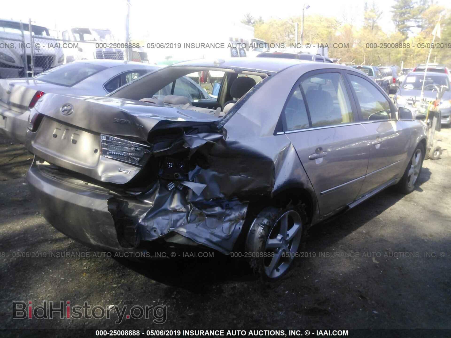 2007 HYUNDAI SONATA - VIN: 5NPEU46F87H257143 - Photo 4