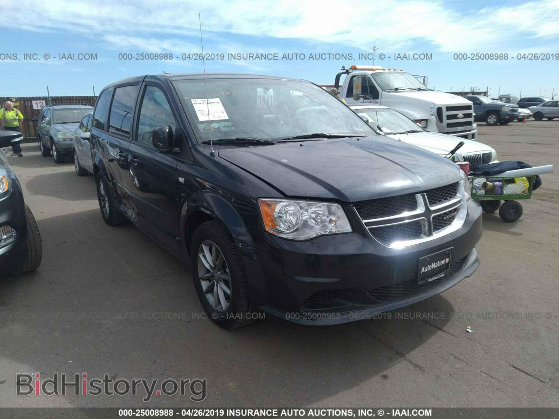 Photo 2C4RDGBG5ER250412 - DODGE GRAND CARAVAN 2014