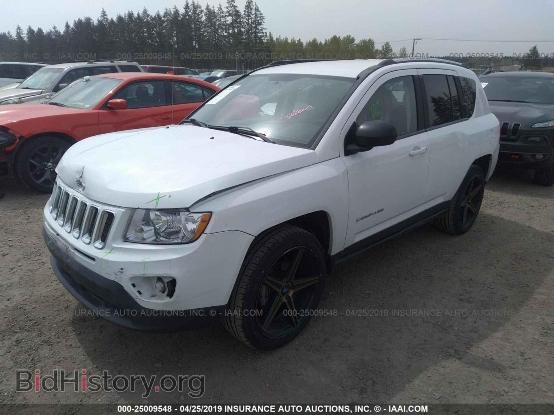 2012 JEEP COMPASS - VIN: 1C4NJCBA3CD724224 - Фото 2