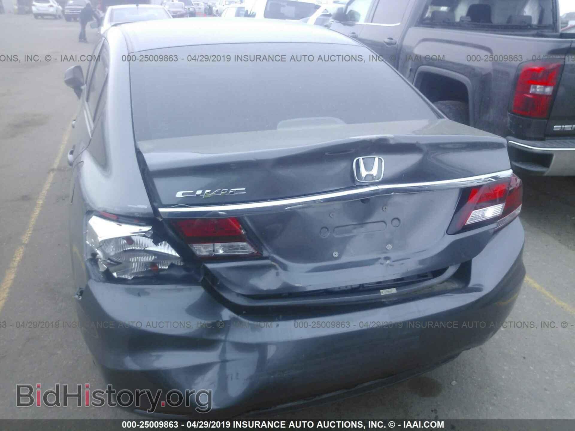 2013 HONDA CIVIC - VIN: 19XFB2F83DE058937 - Фото 6
