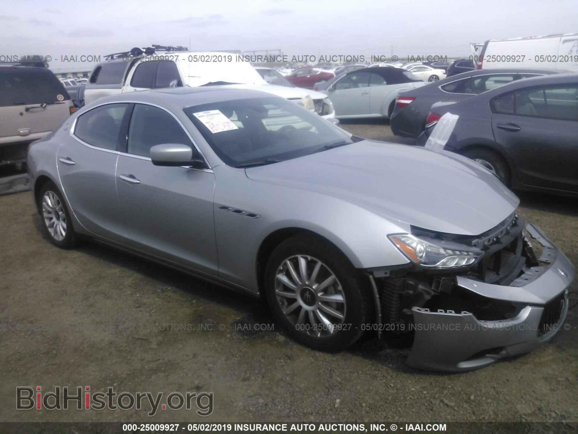 Фотография ZAM57XSA7E1091474 - MASERATI GHIBLI 2014
