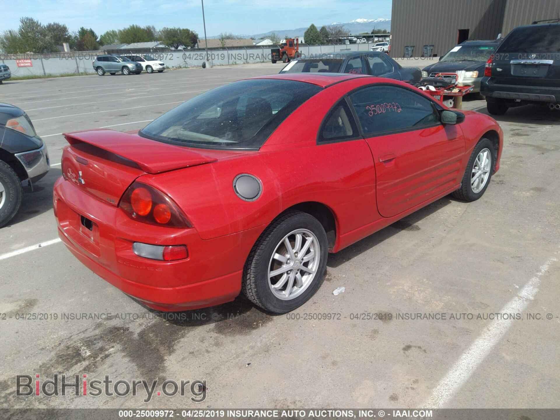 2002 MITSUBISHI ECLIPSE - VIN: 4A3AC44G72E061505 - Фото 4