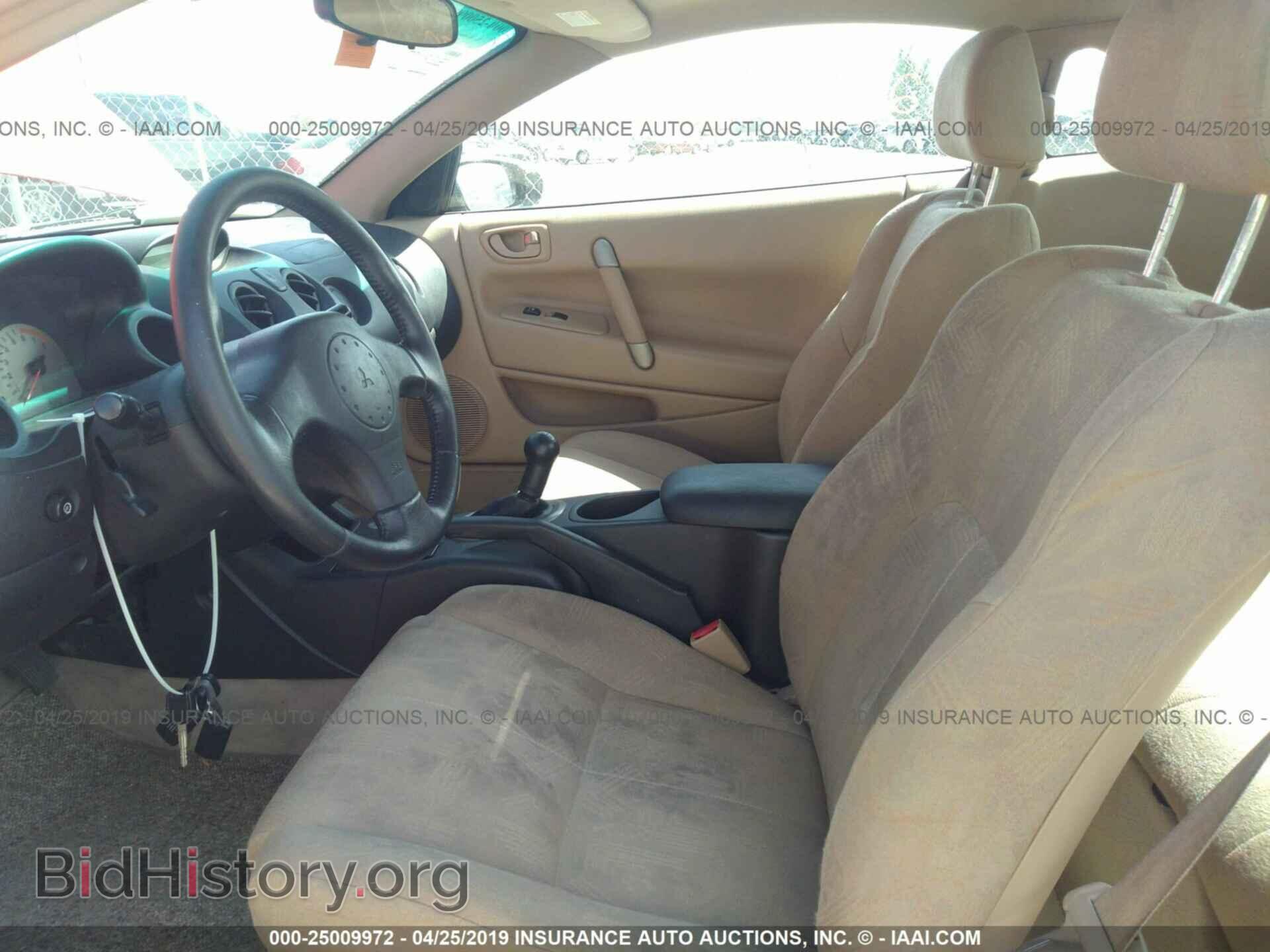 2002 MITSUBISHI ECLIPSE - VIN: 4A3AC44G72E061505 - Фото 5