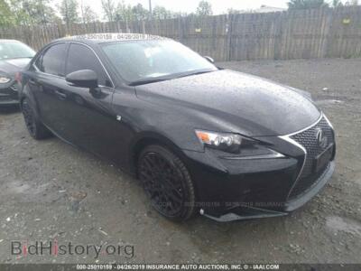 2015 Lexus IS, black — VIN JTHCF1D26F5024293, IAAI