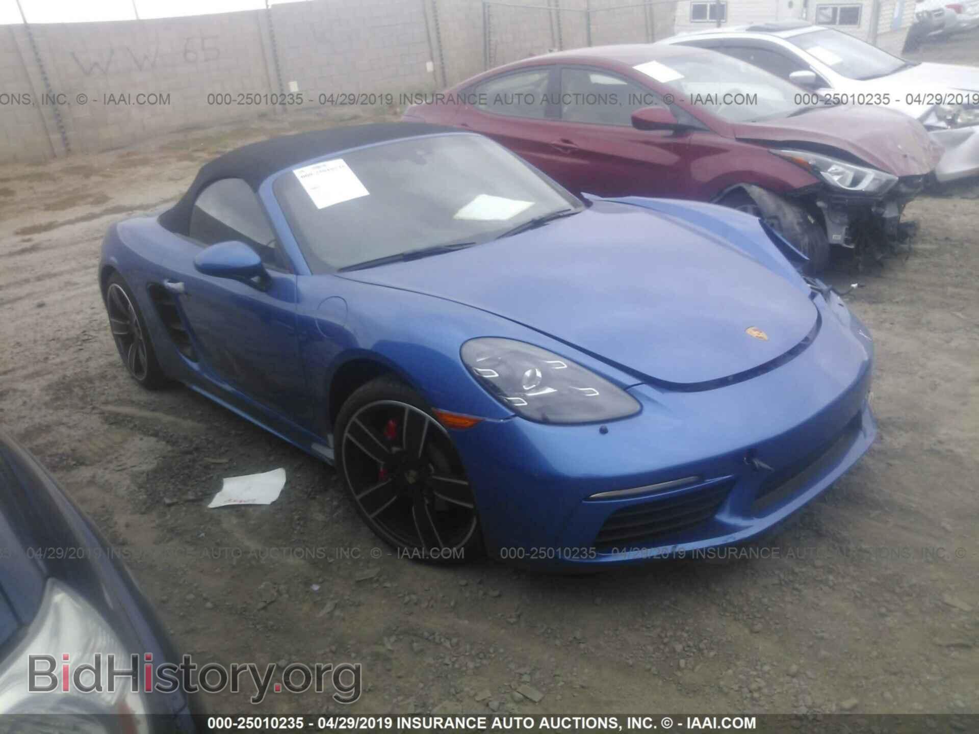 Фотография WP0CB2A81HS241475 - PORSCHE BOXSTER 2017