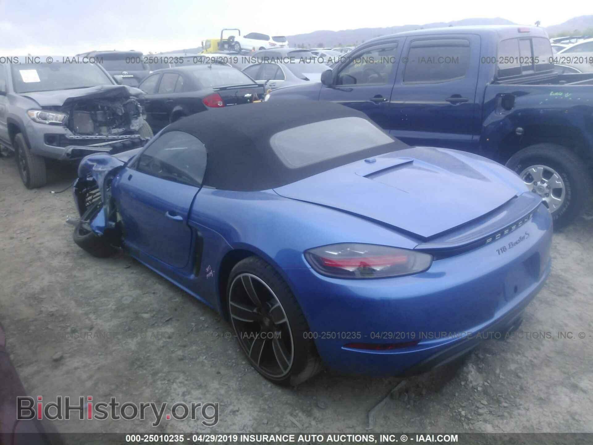 2017 PORSCHE BOXSTER - VIN: WP0CB2A81HS241475 - Фото 3