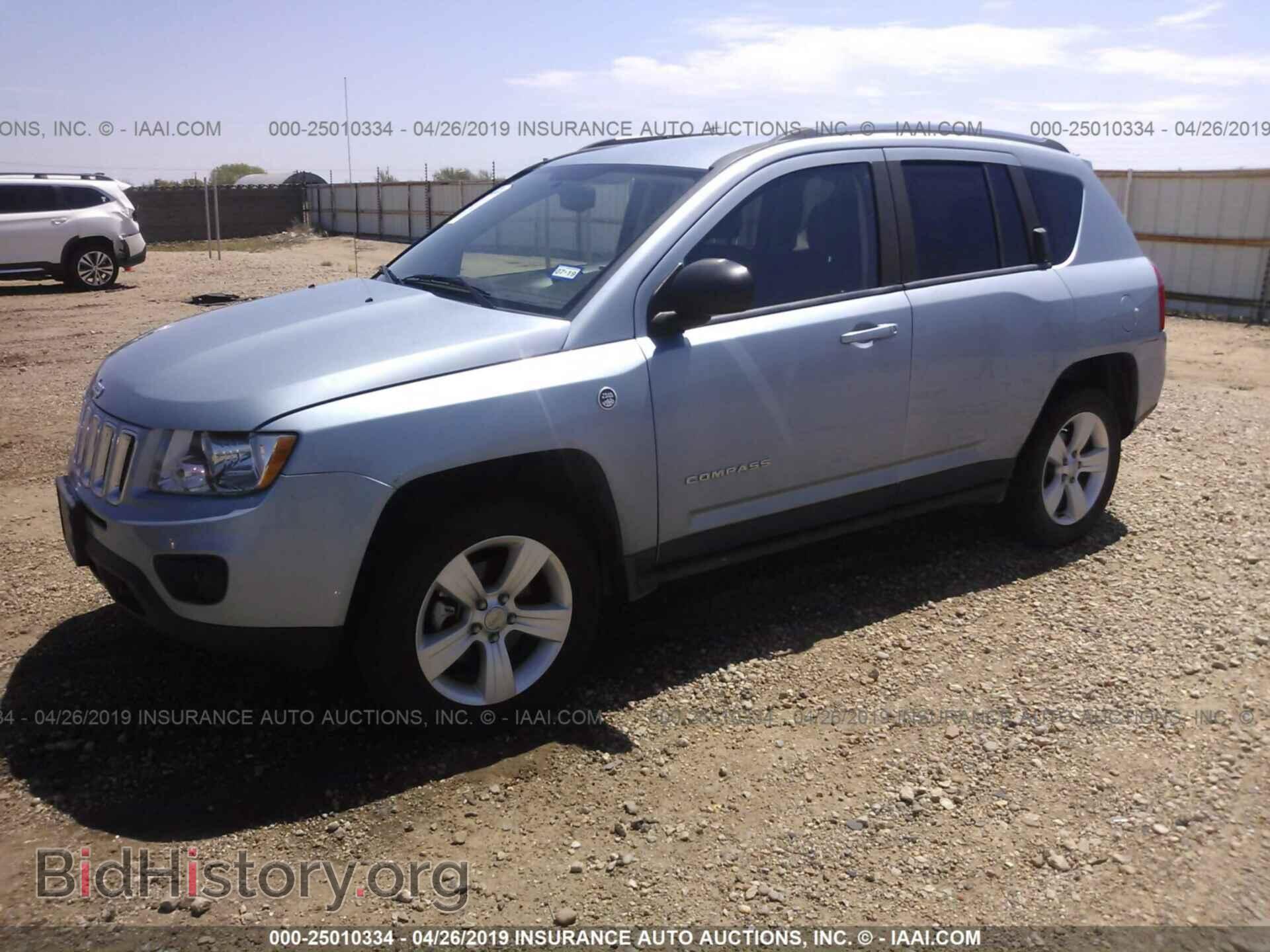 2013 JEEP COMPASS - VIN: 1C4NJDEB1DD263424 - Фото 2