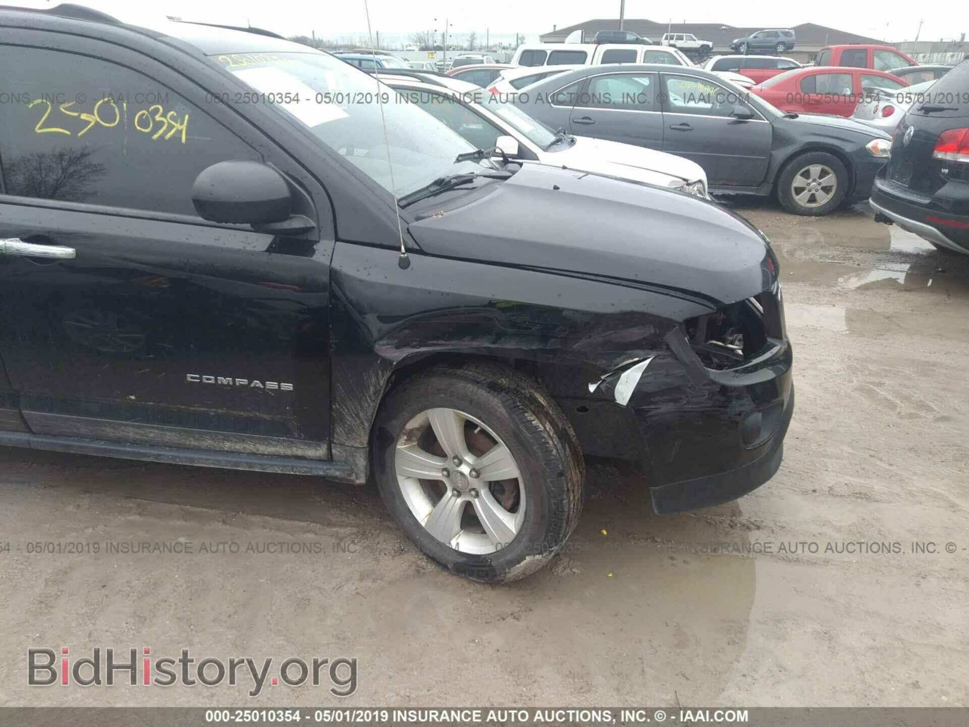 2012 JEEP COMPASS - VIN: 1C4NJDEB1CD558926 - Фото 6