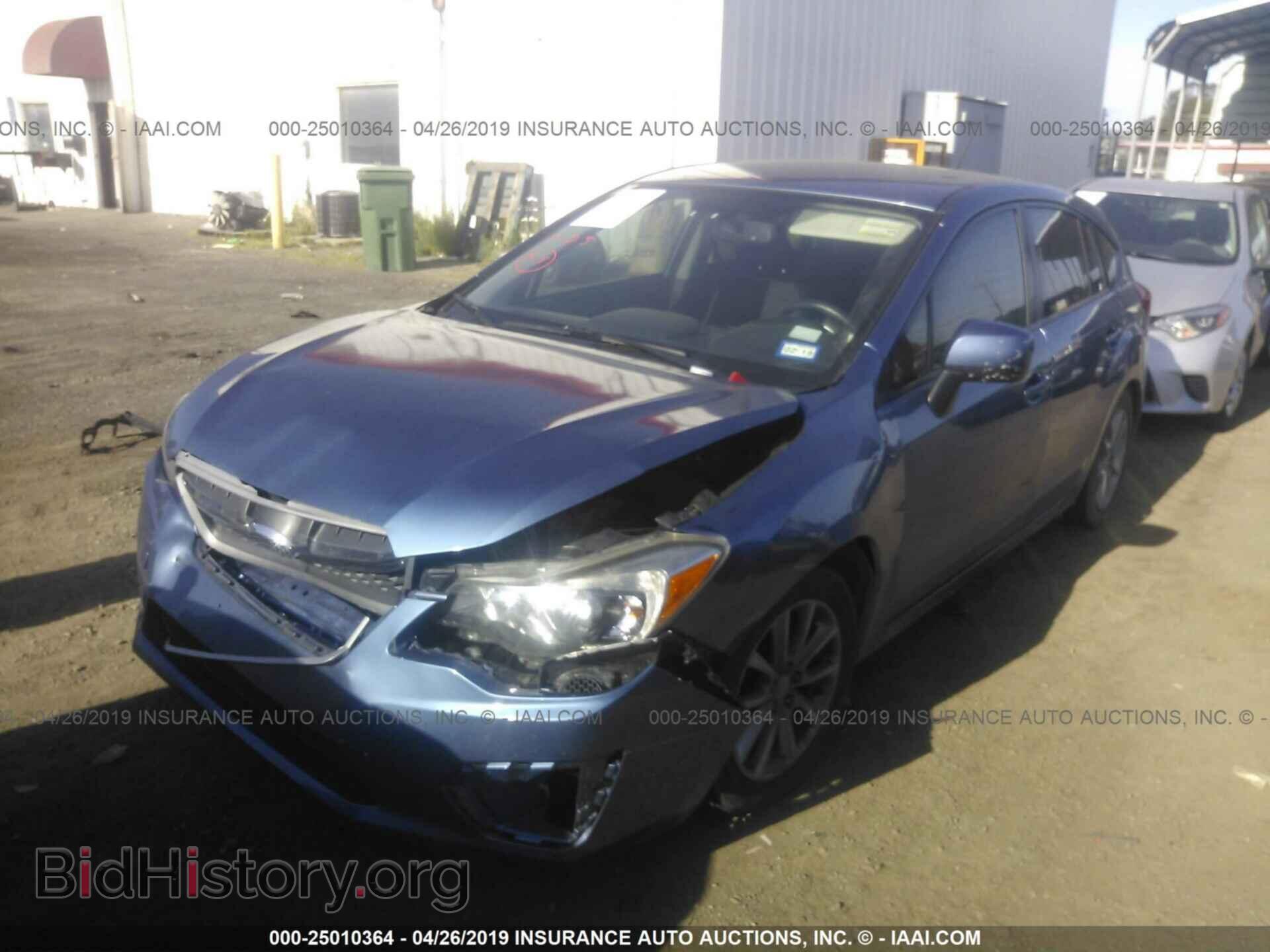 2014 SUBARU IMPREZA - VIN: JF1GPAC62E8324582 - Фото 2