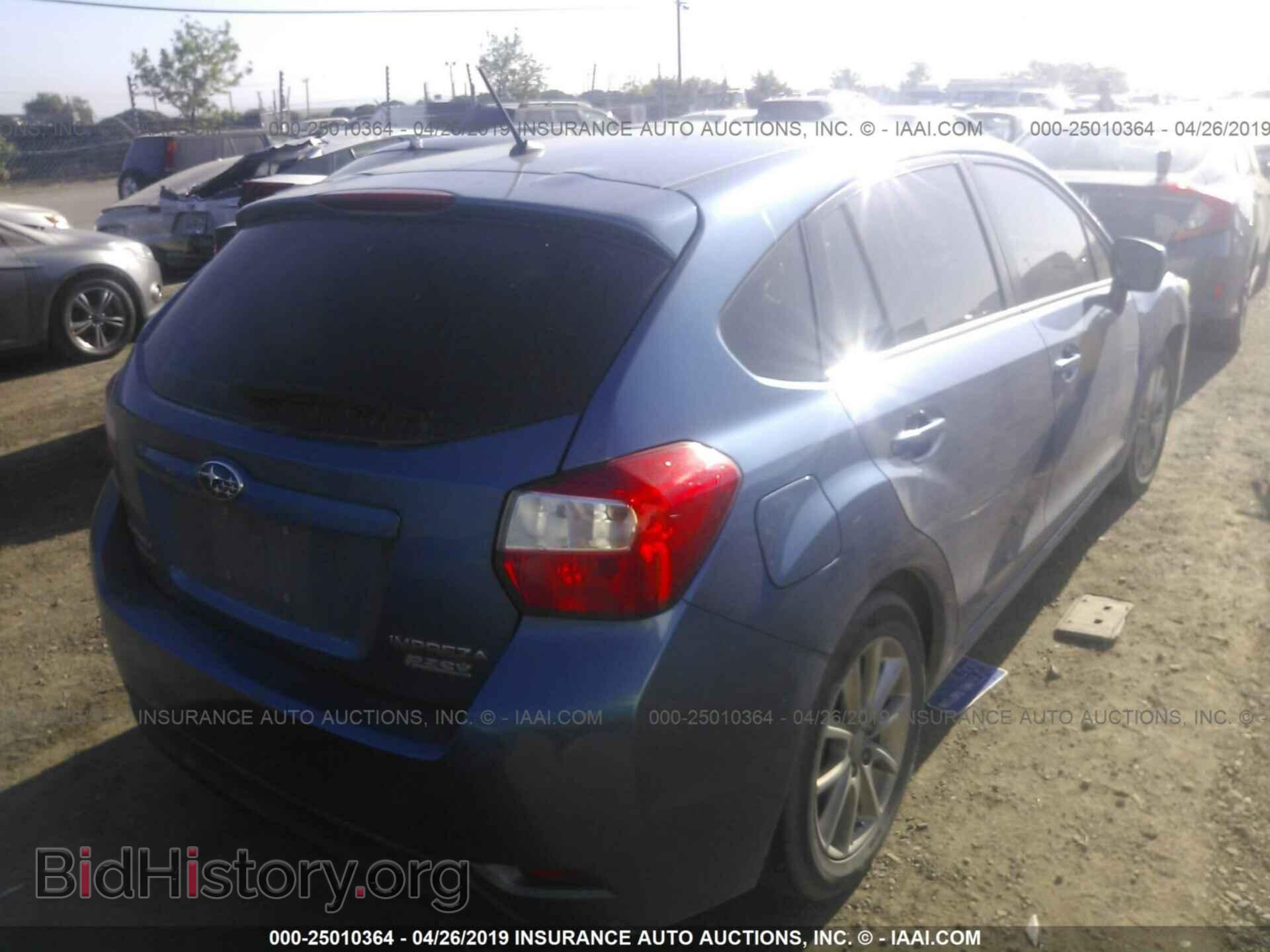 2014 SUBARU IMPREZA - VIN: JF1GPAC62E8324582 - Фото 4