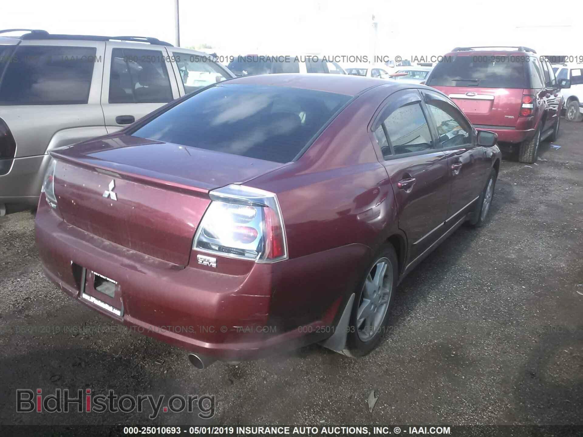 2004 MITSUBISHI GALANT - VIN: 4A3AB76S74E118049 - Фото 4