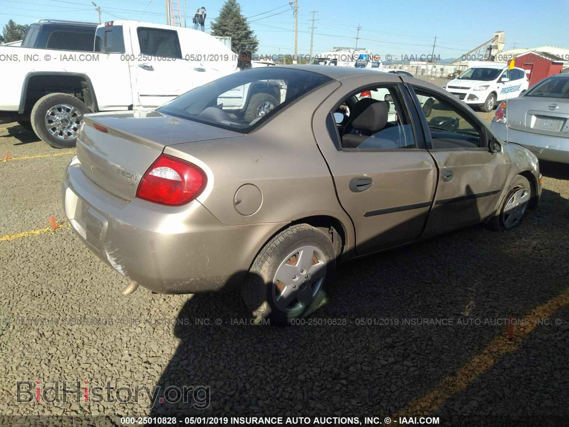 2003 DODGE NEON - VIN: 1B3ES26C13D180133 - Фото 4