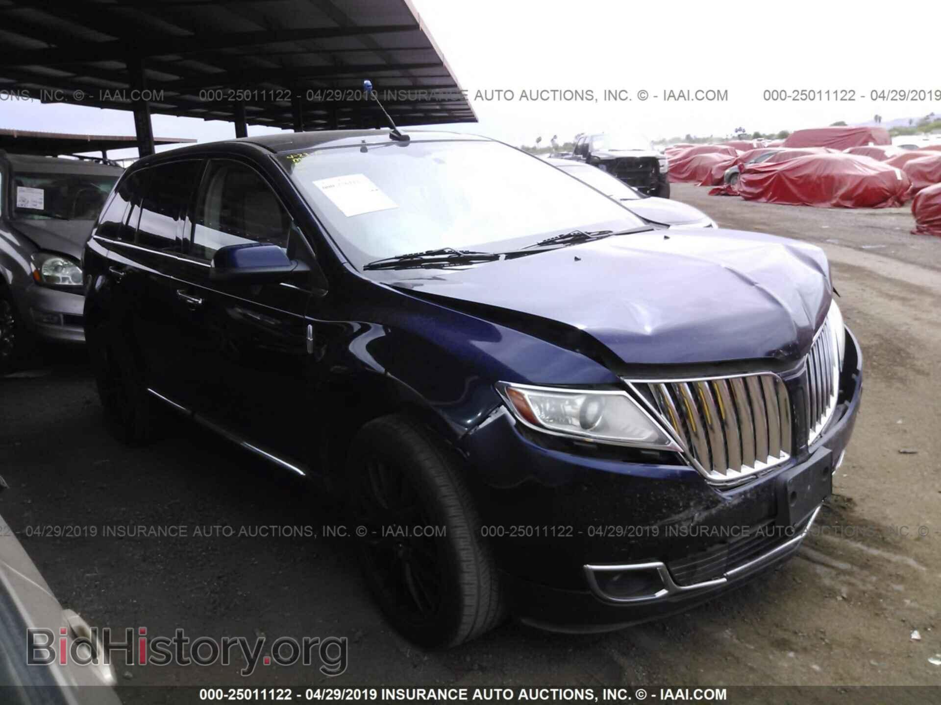 Фотография 2LMDJ8JK5BBJ30287 - LINCOLN MKX 2011